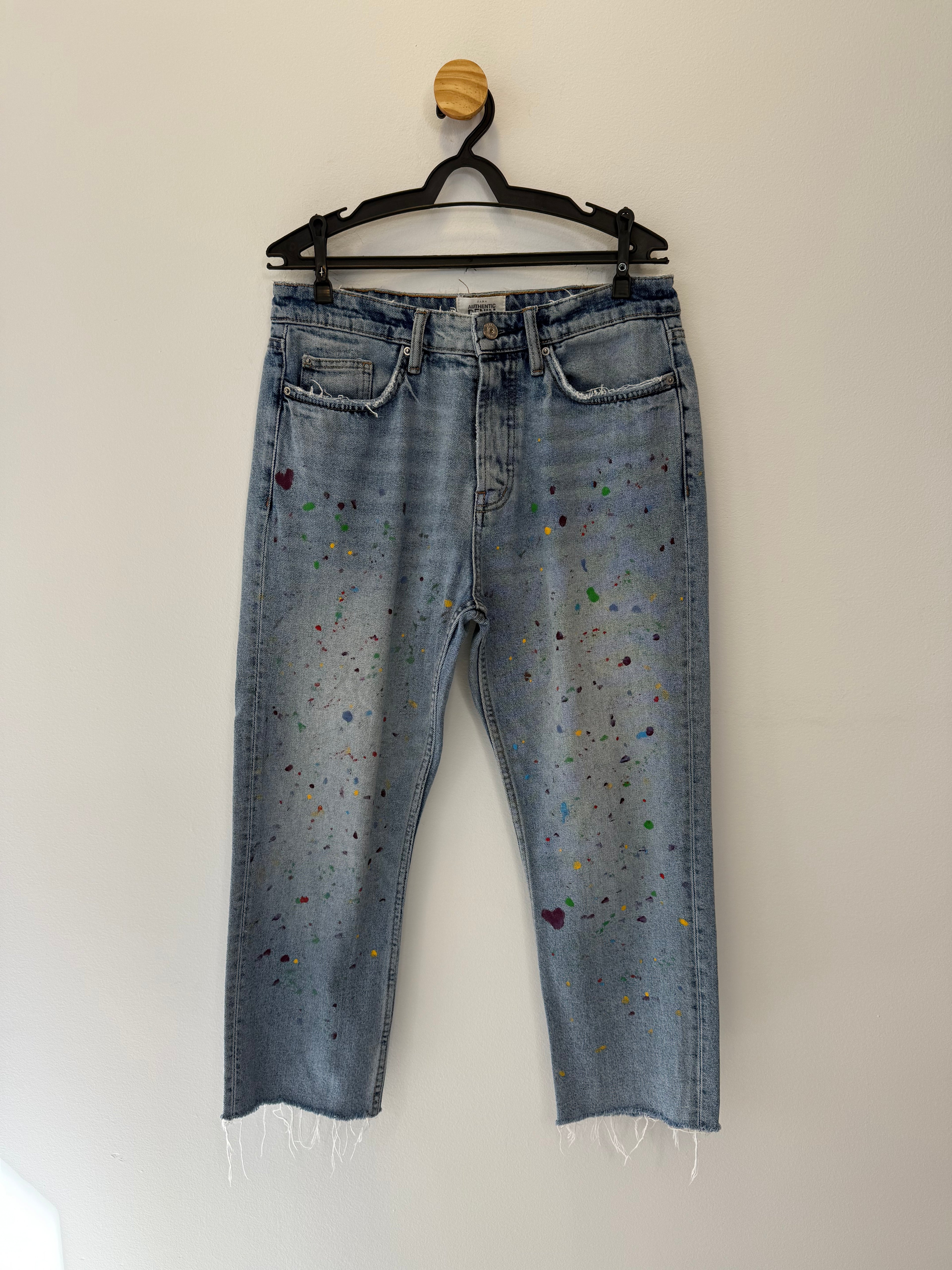 Calça Jeans Reta Zara