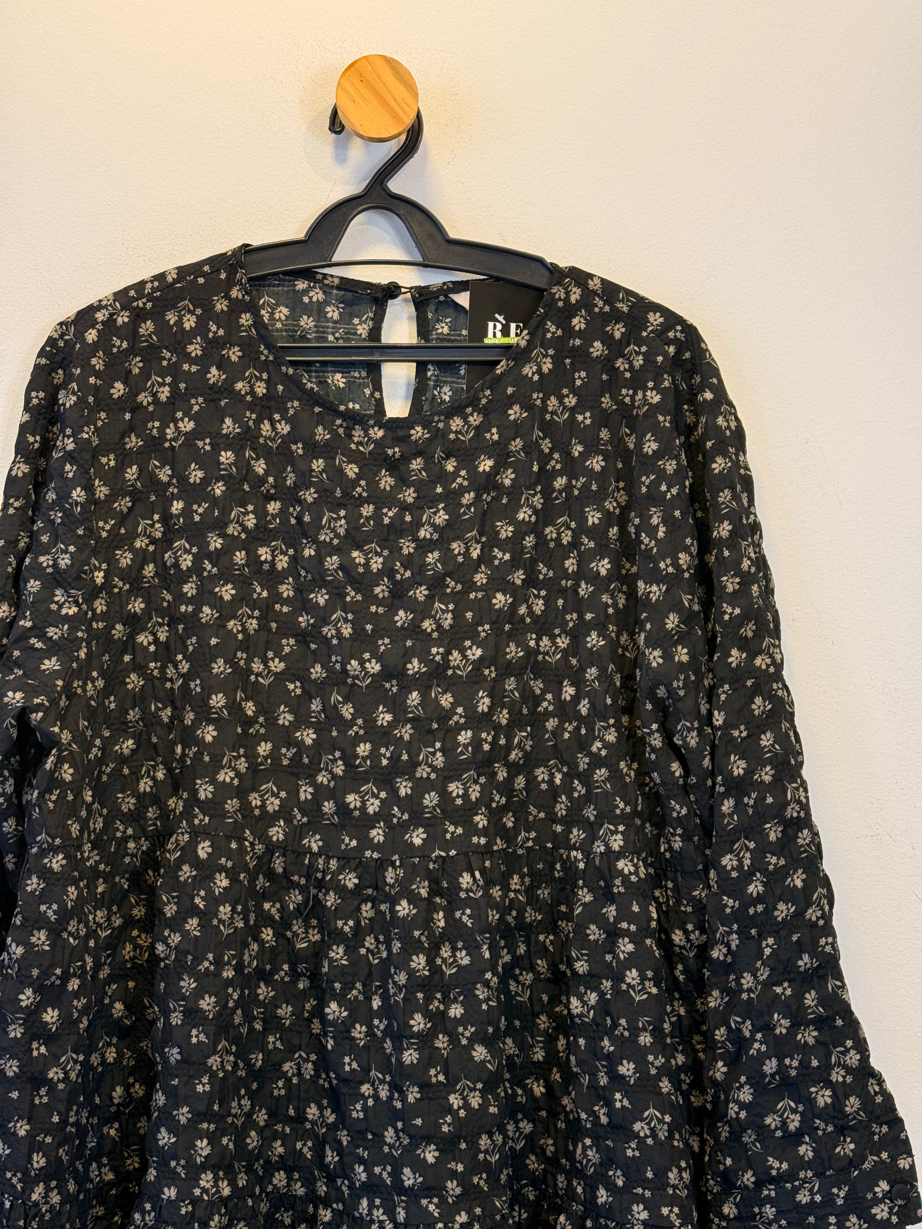 Vestido Estampa Floral Zara