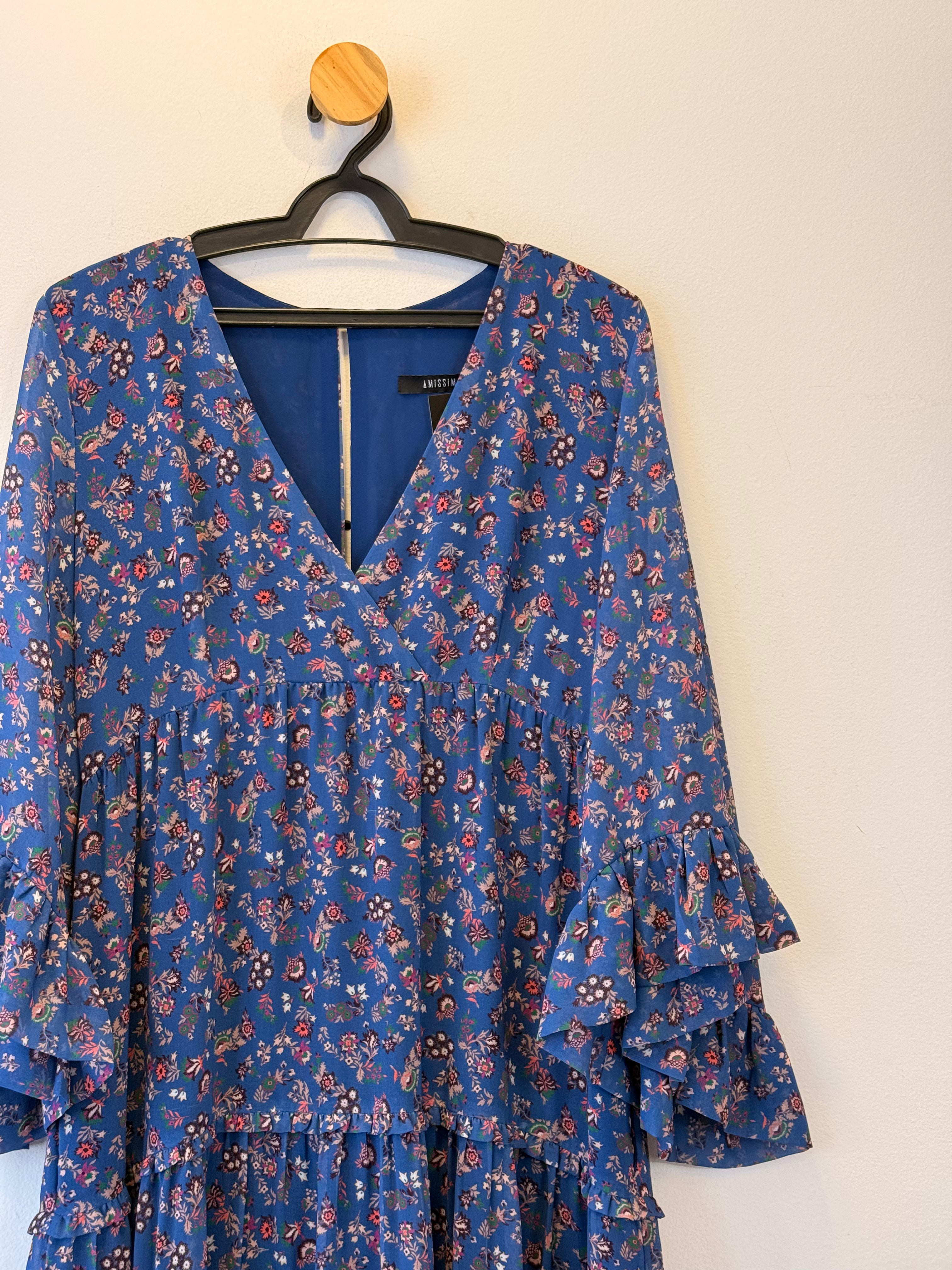 Vestido Estampa Floral Amissima