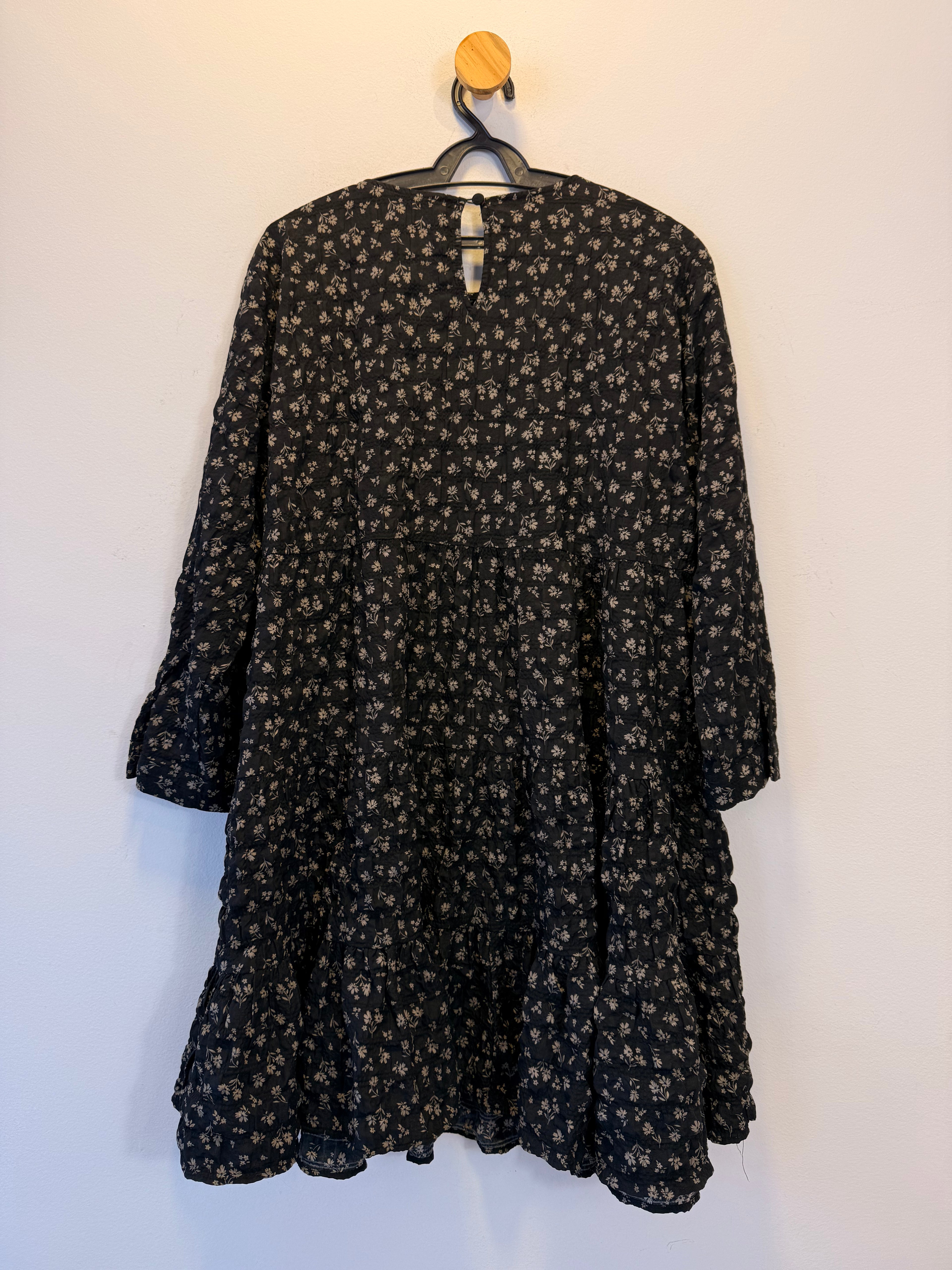Vestido Estampa Floral Zara