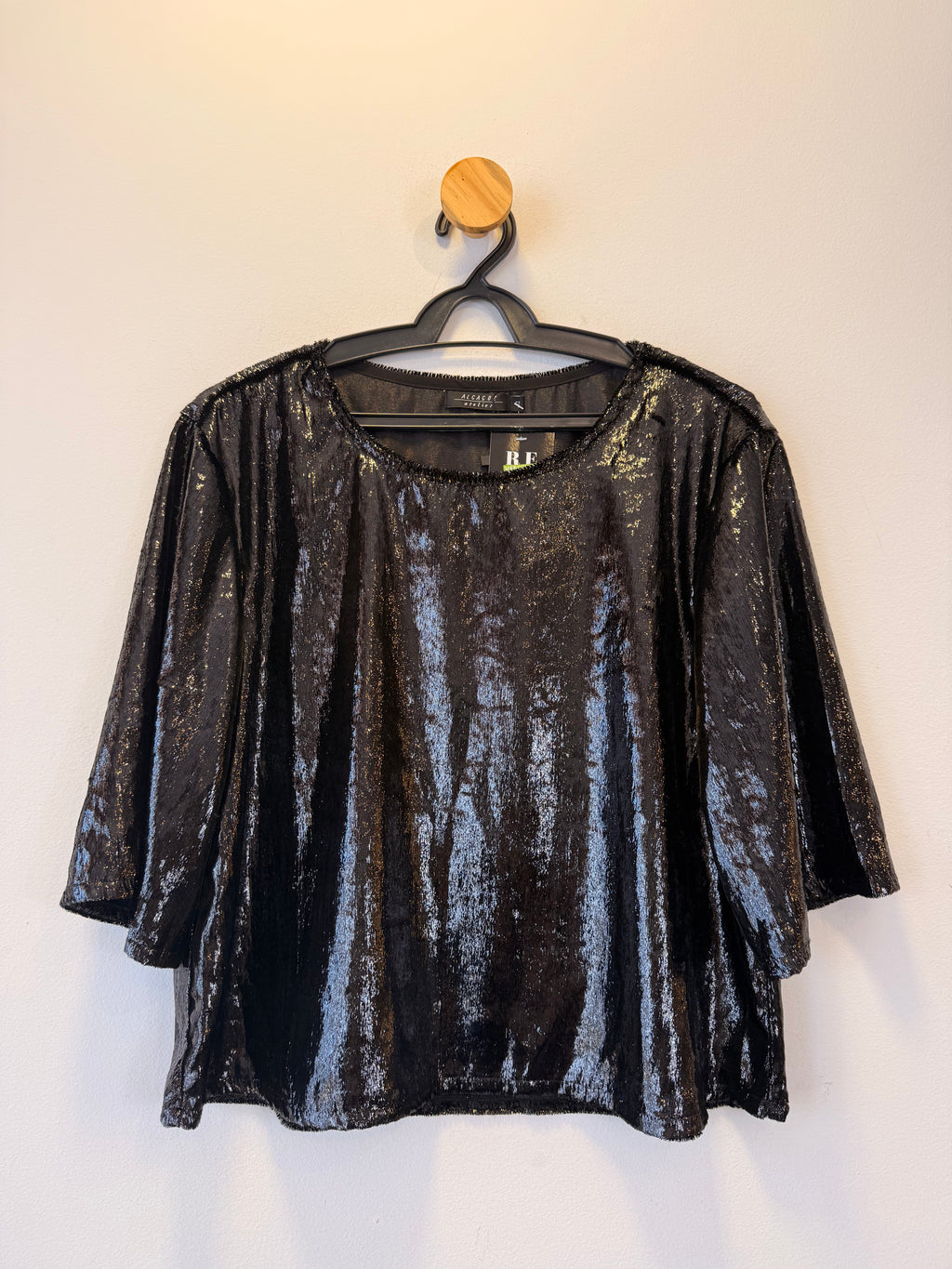Blusa Brilhos Preta