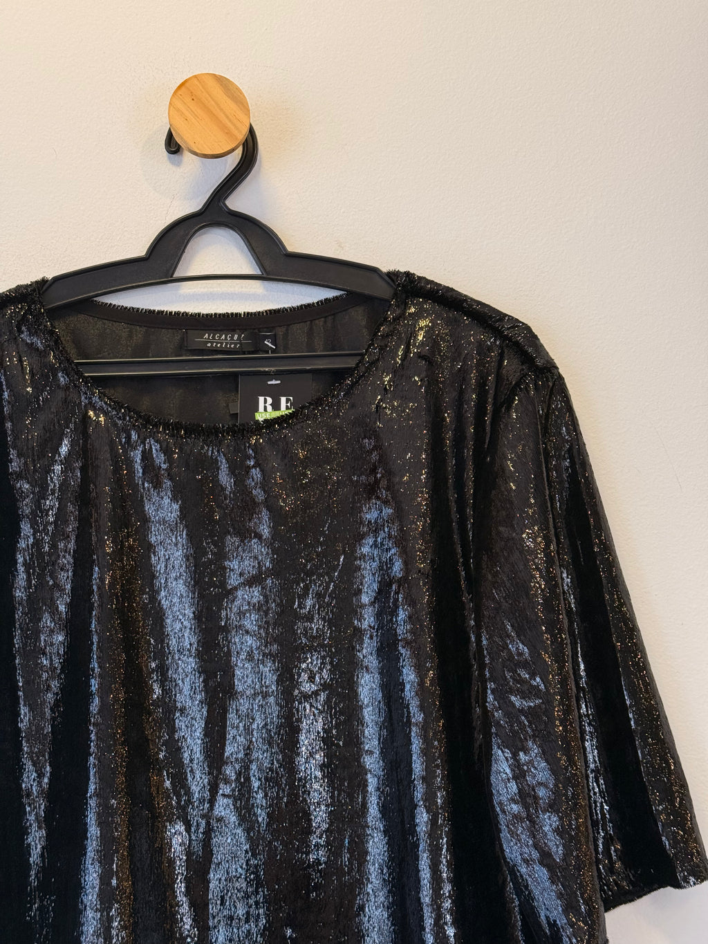 Blusa Brilhos Preta