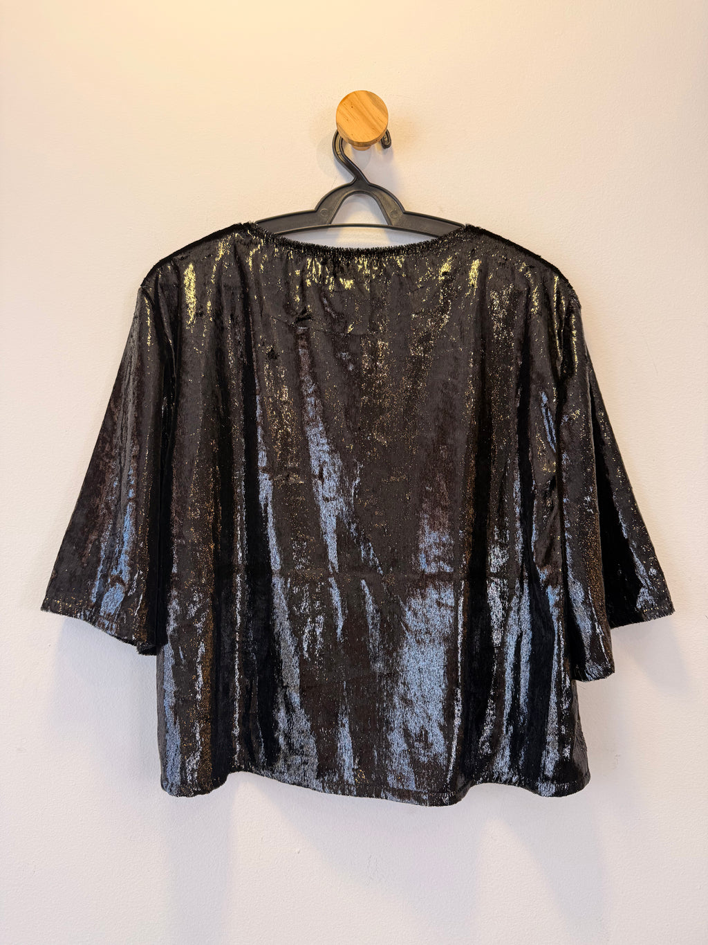 Blusa Brilhos Preta