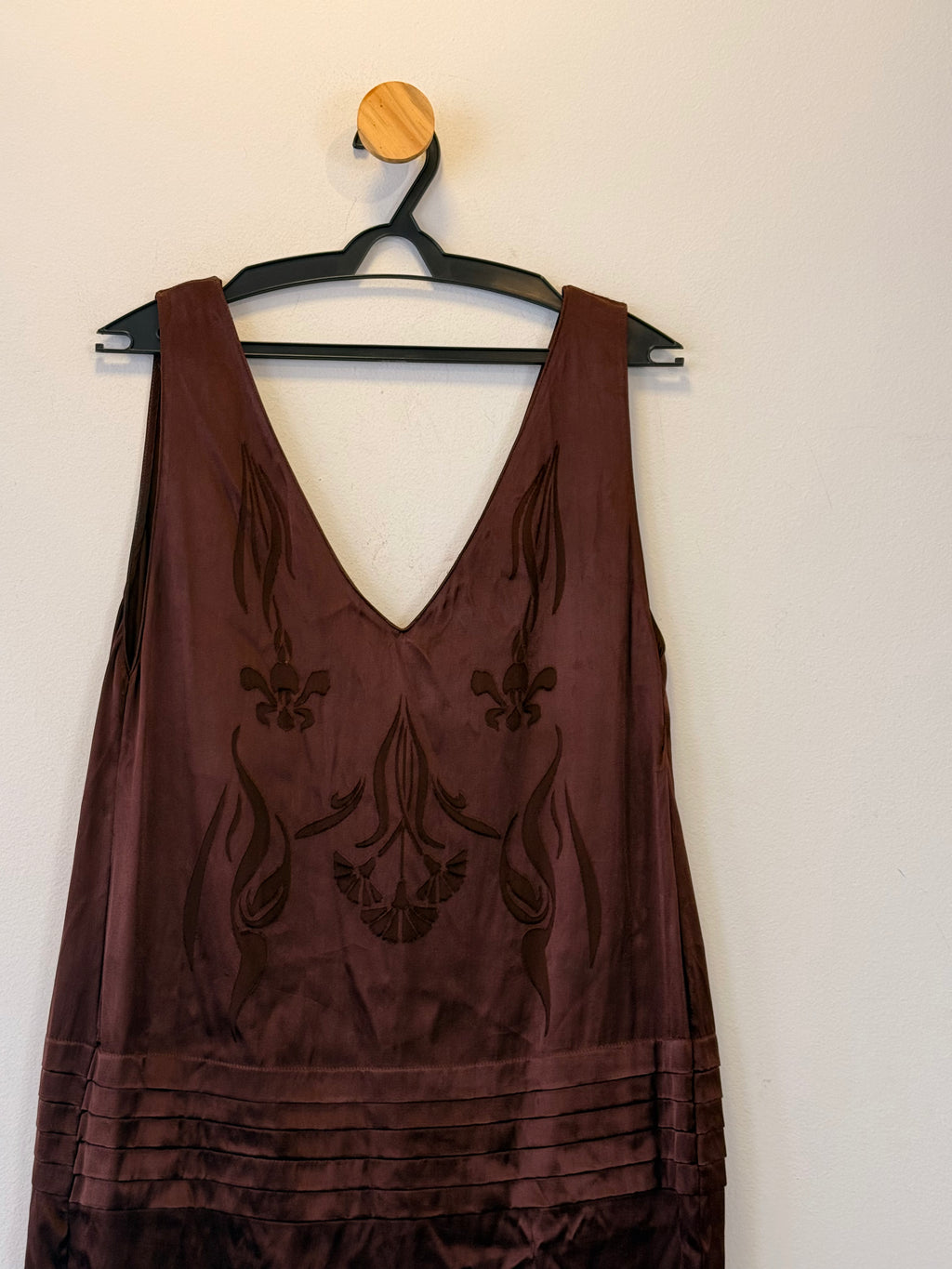 Vestido com Franjas Zara