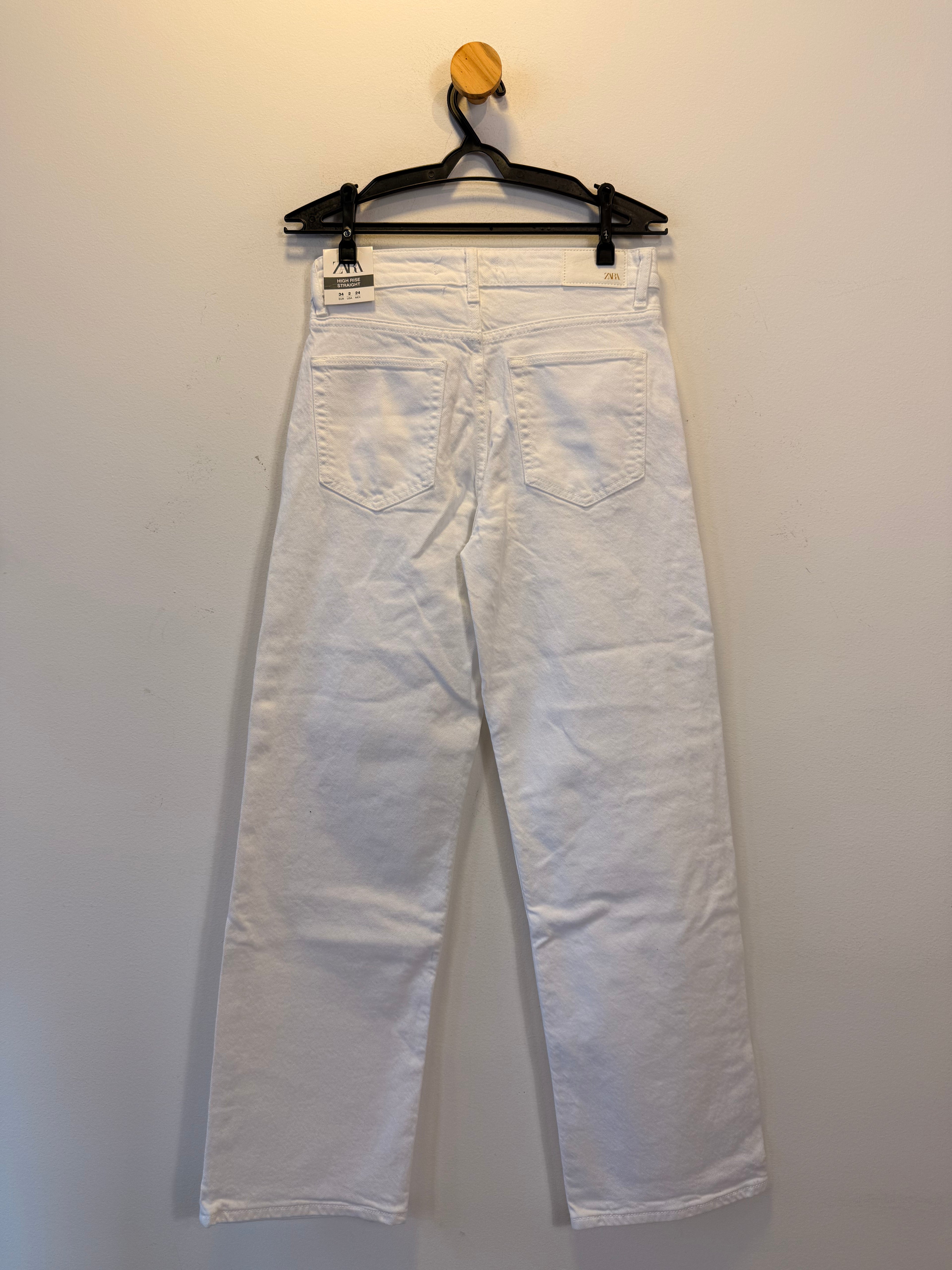Calça Jeans Branca Zara