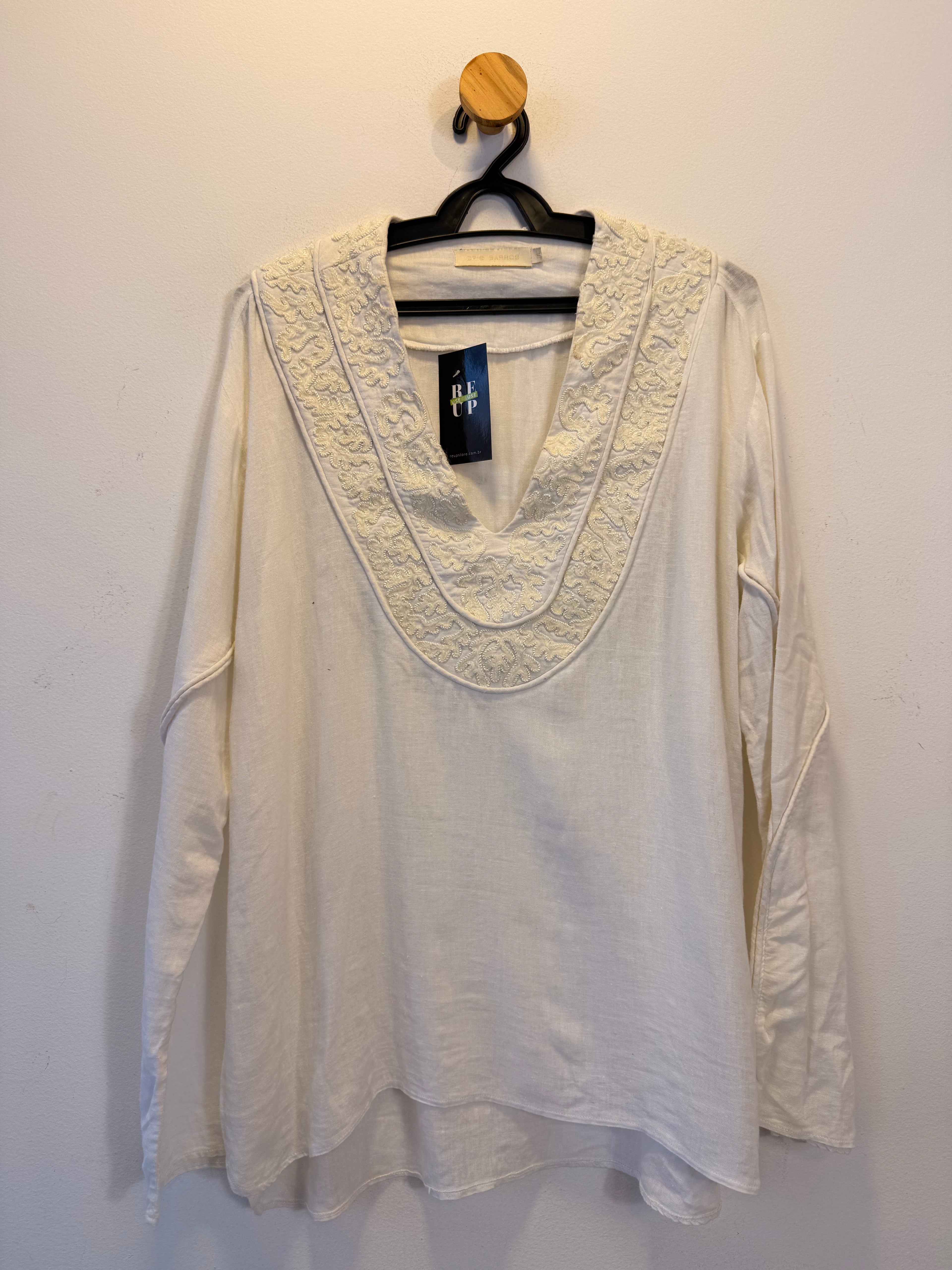 Blusa Branca Cris Barros