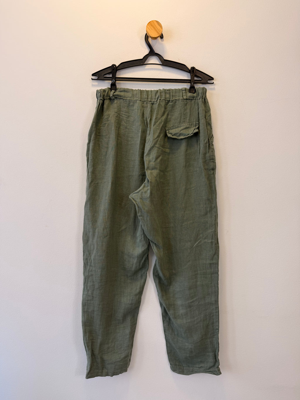 Calça de Linho Verde