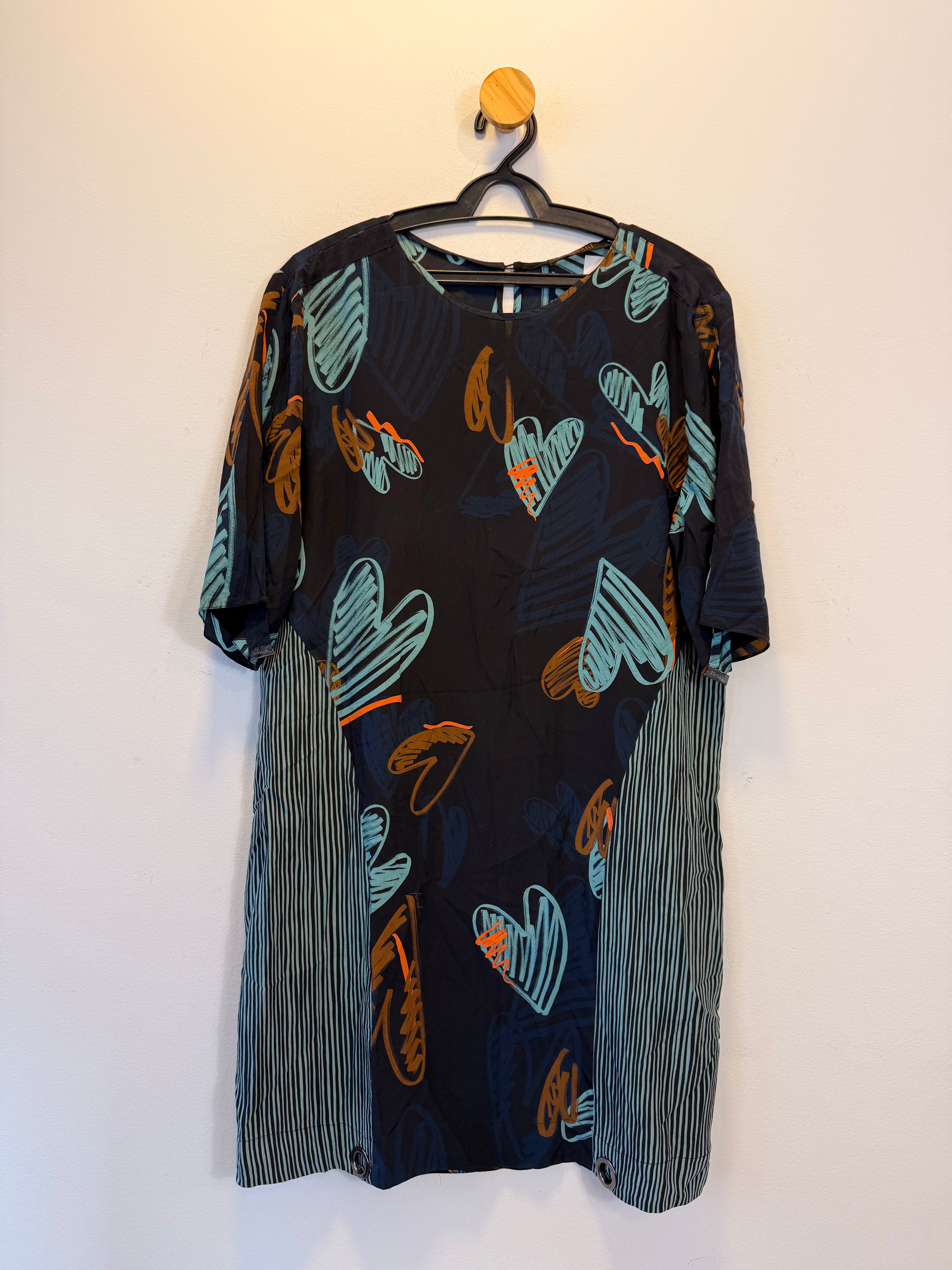 Vestido de Seda Animale