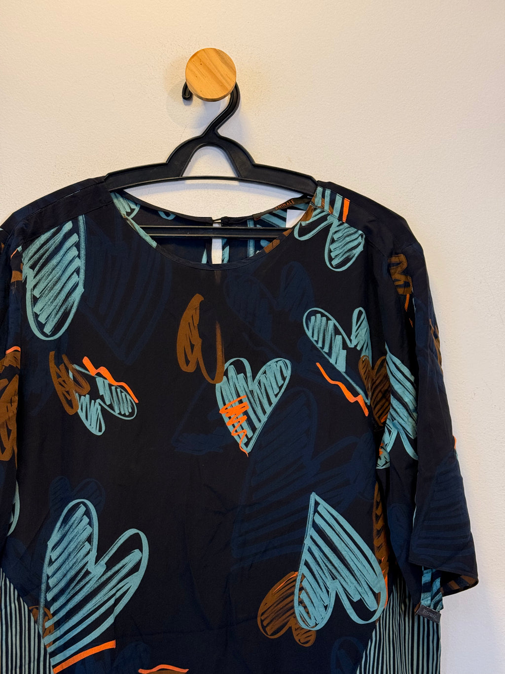 Vestido de Seda Animale