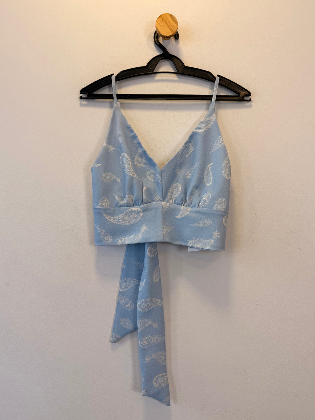 Conjunto Azul Estampa Paisley