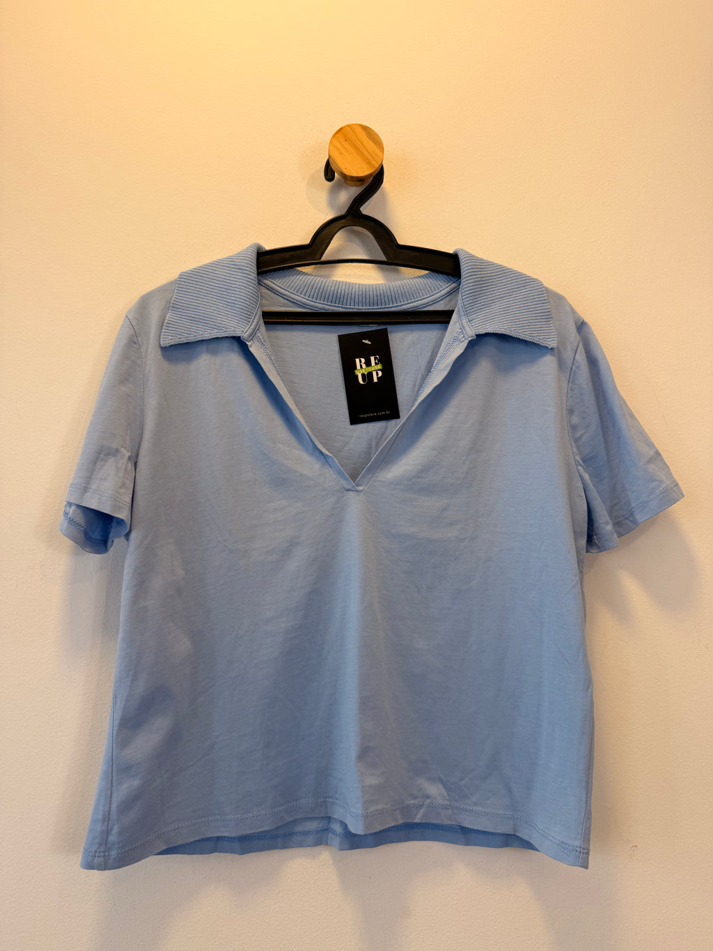 Polo Azul Zara
