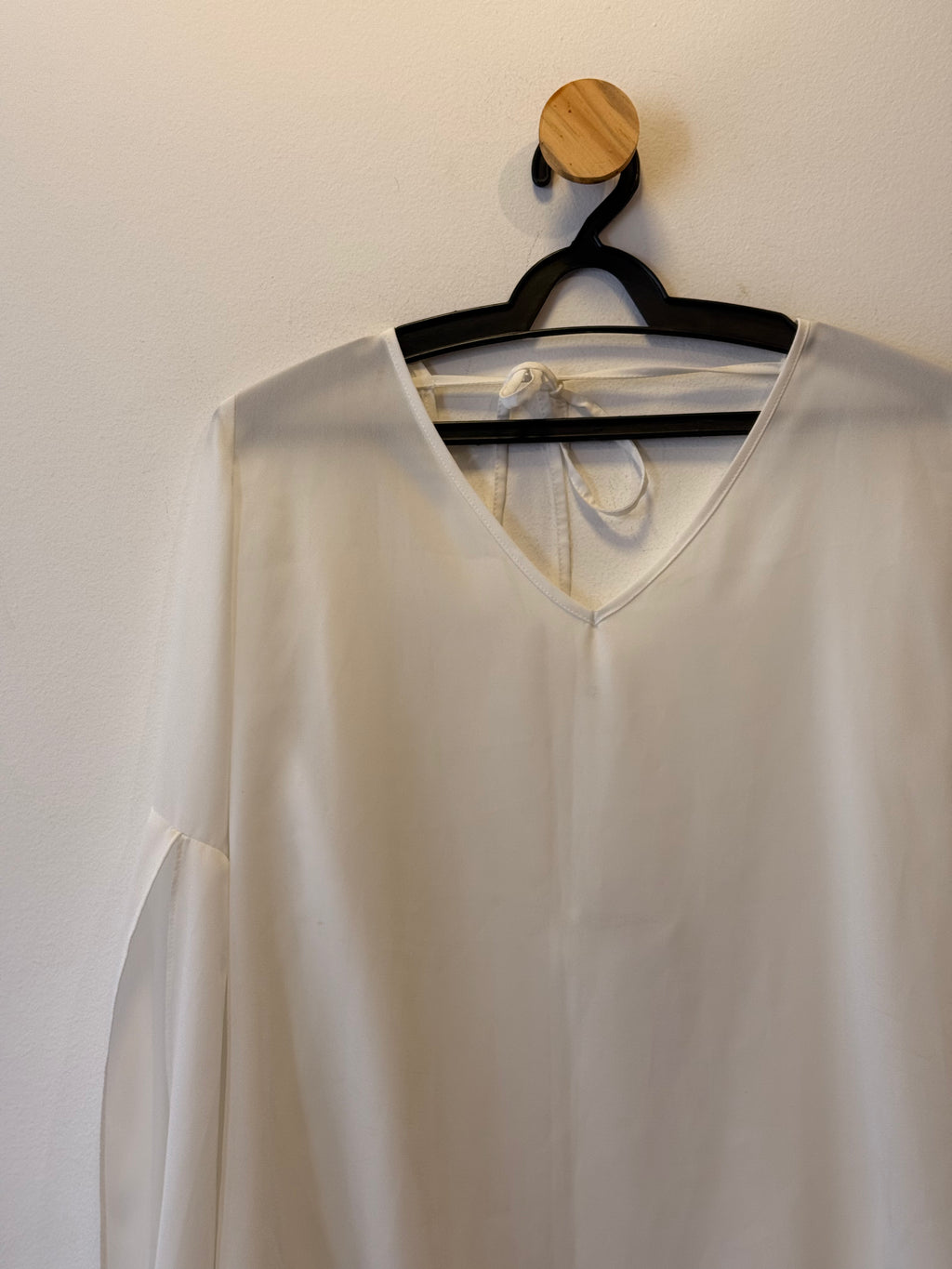 Blusa Manga Longa Branca Folic