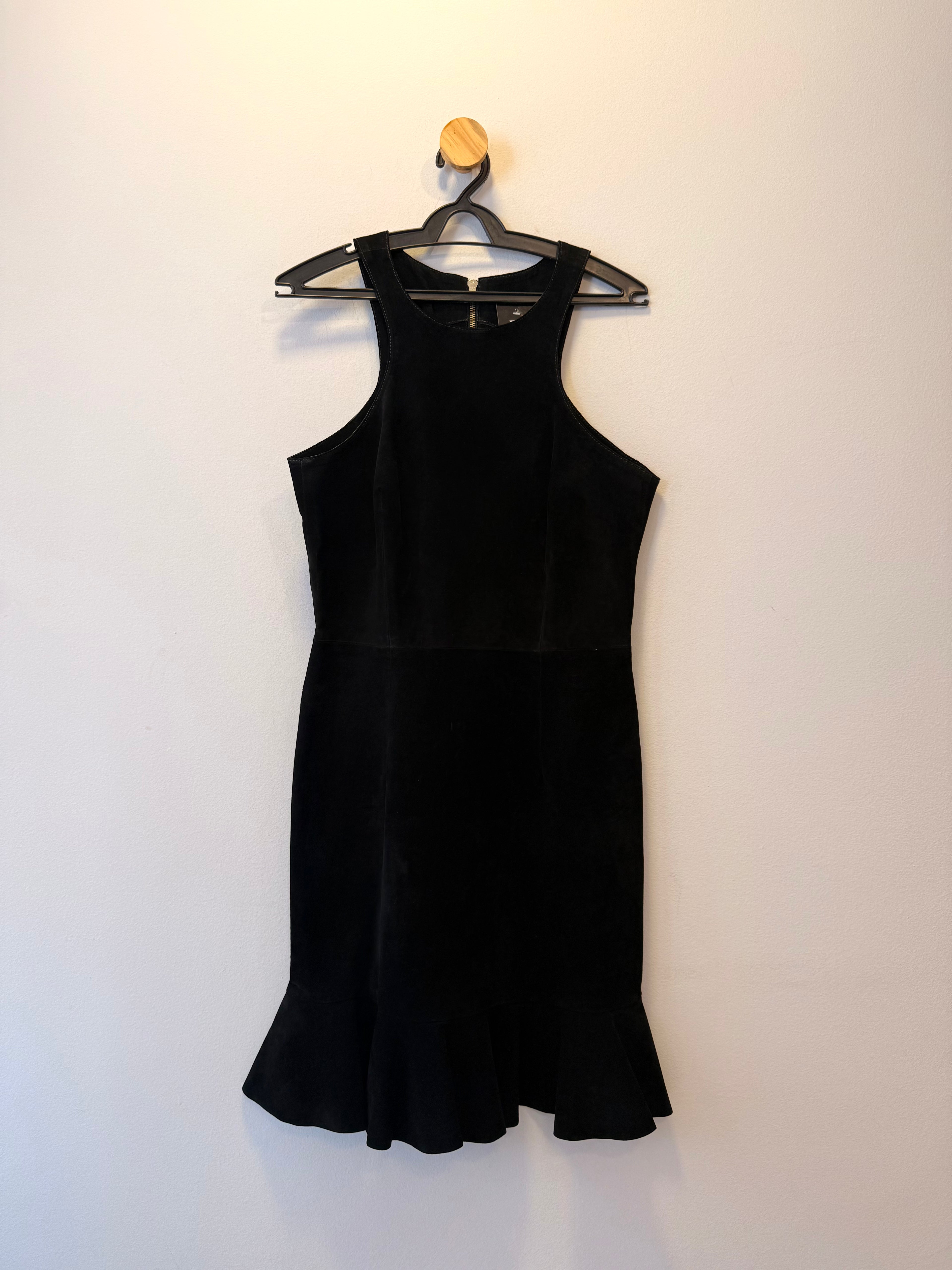 Vestido de Couro Preto