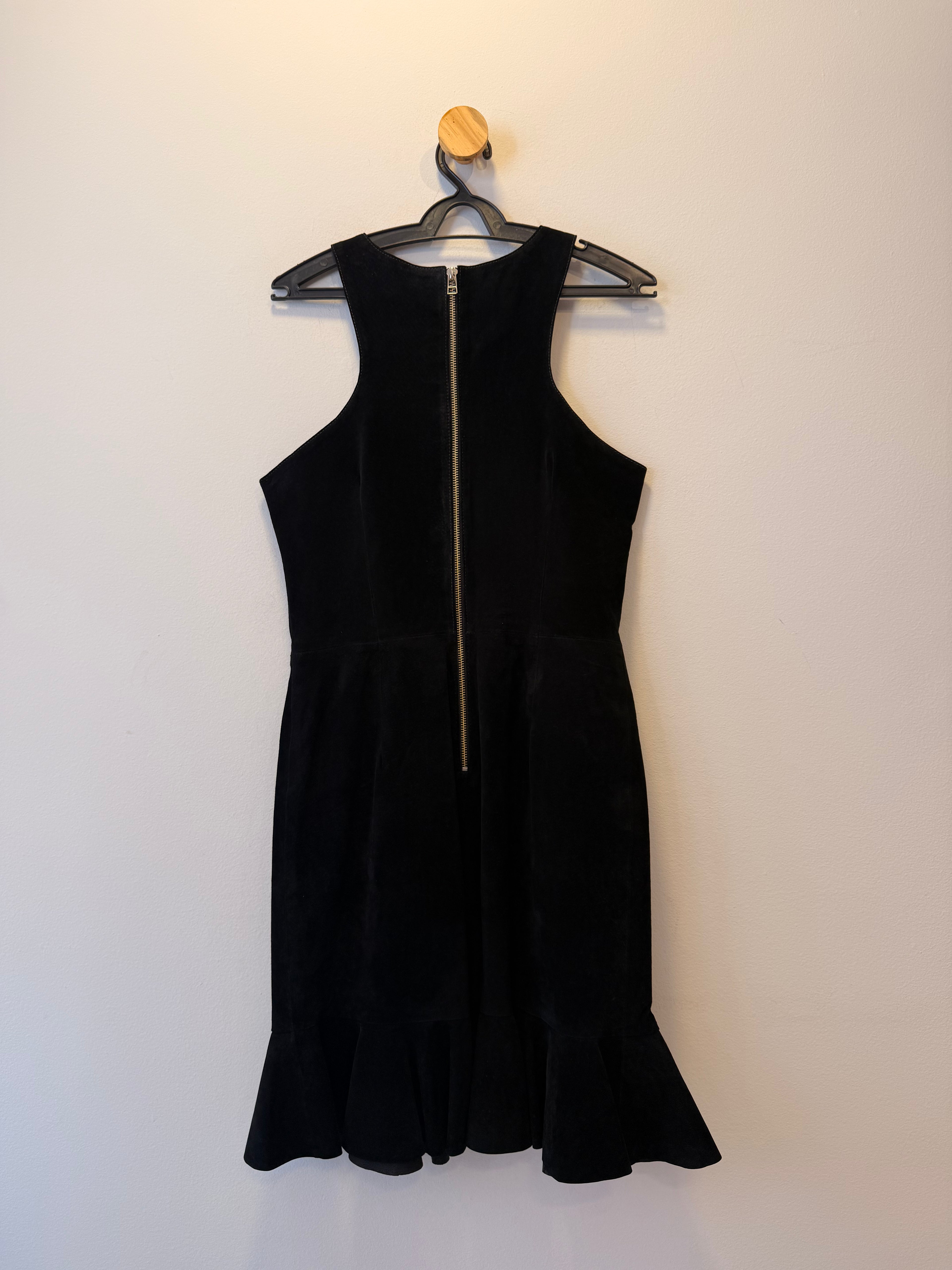 Vestido de Couro Preto