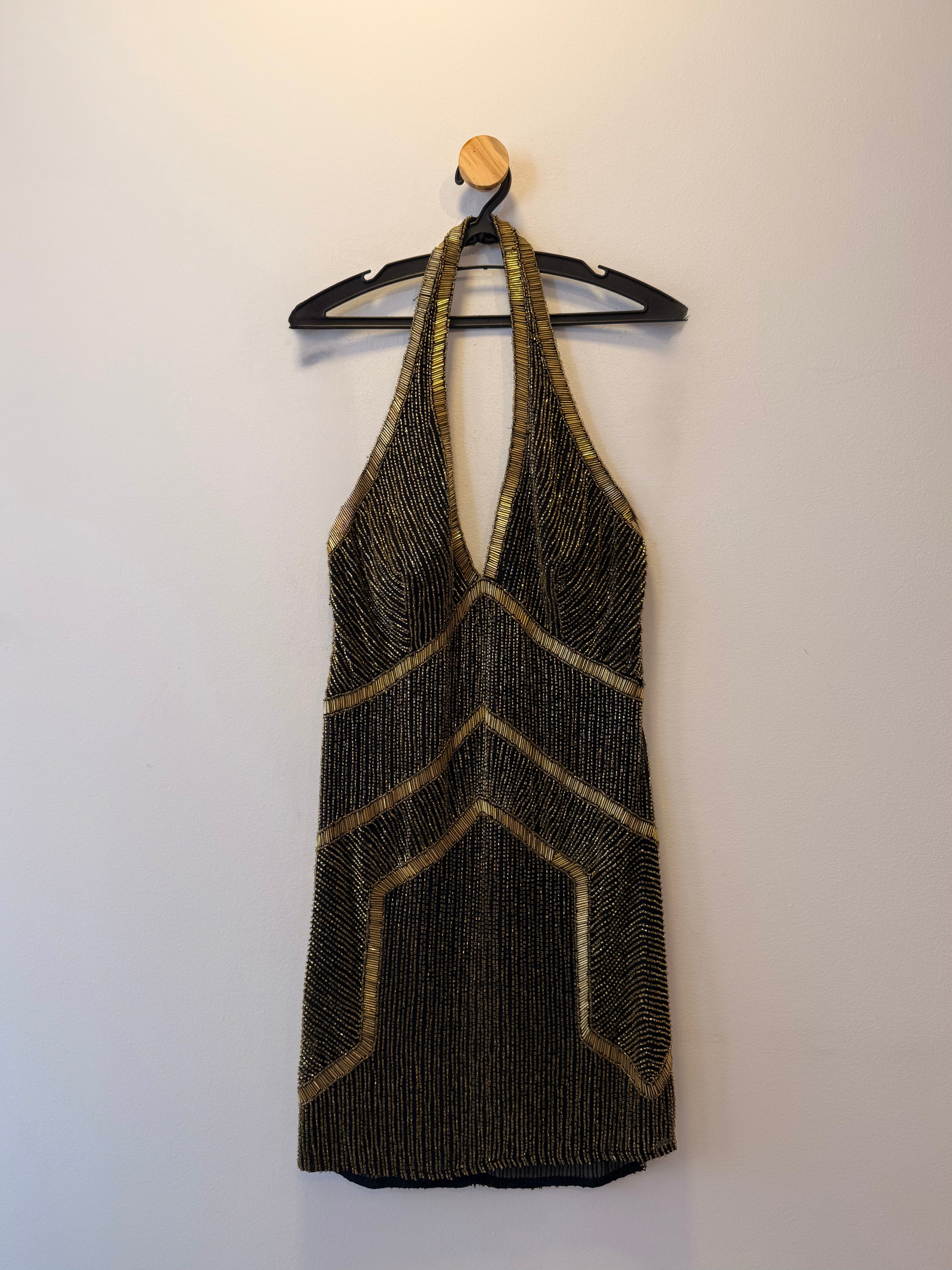 Vestido Bordado em Canutilhos