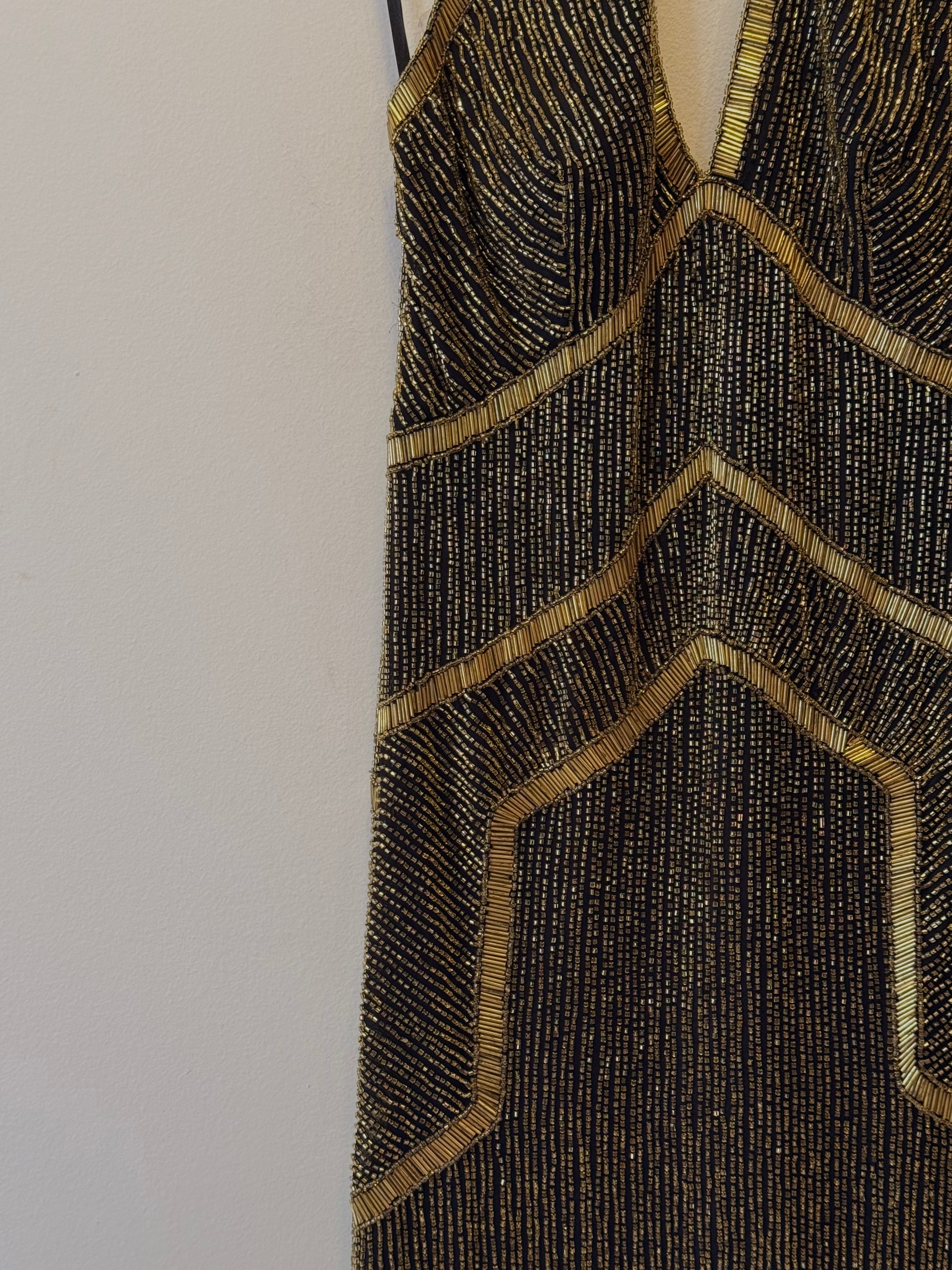 Vestido Bordado em Canutilhos