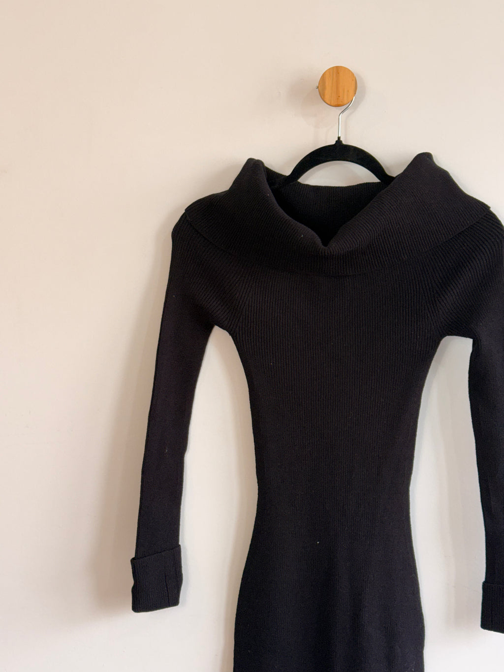 Vestido Preto em Malha Egoiste
