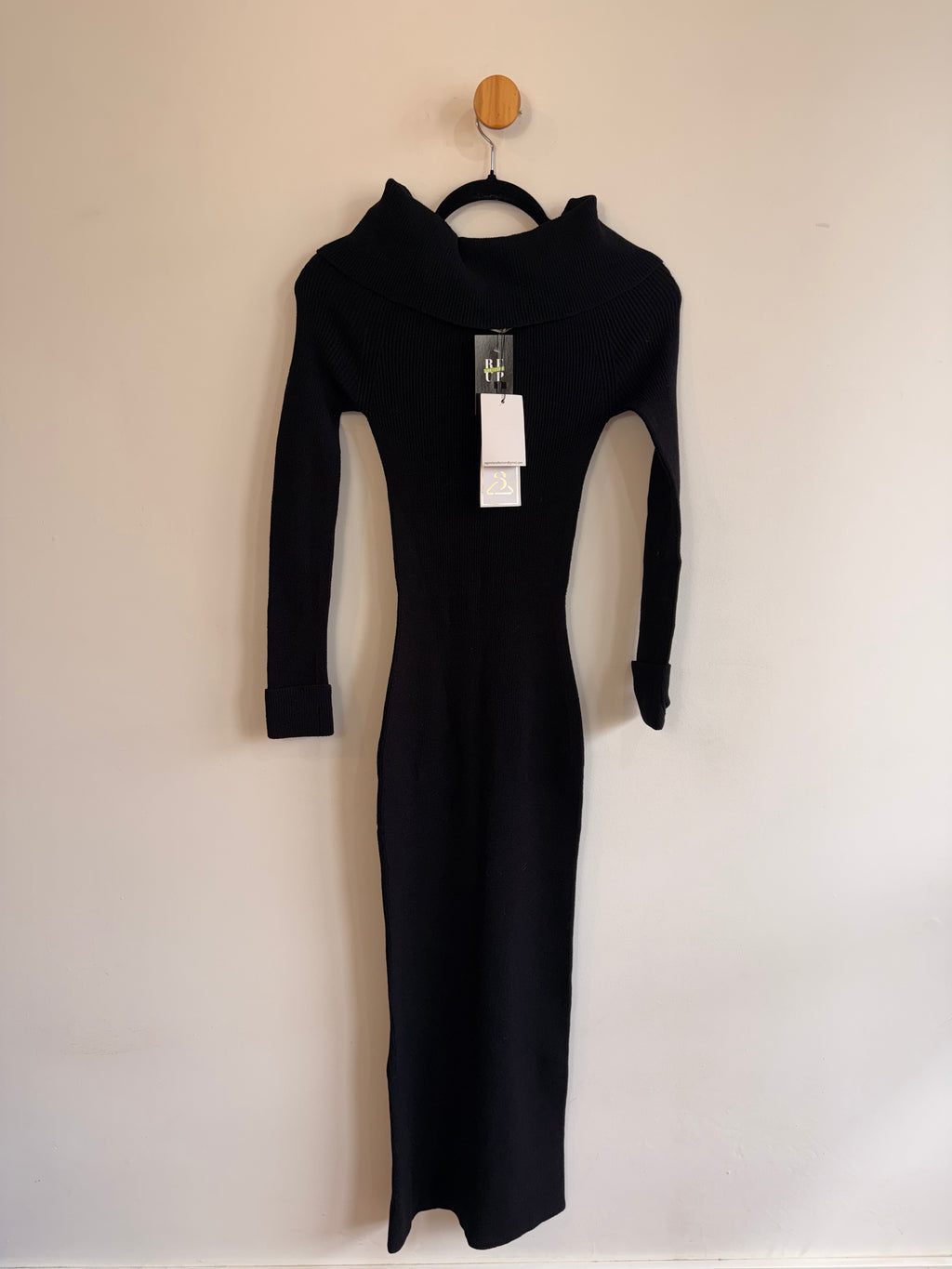 Vestido Preto em Malha Egoiste