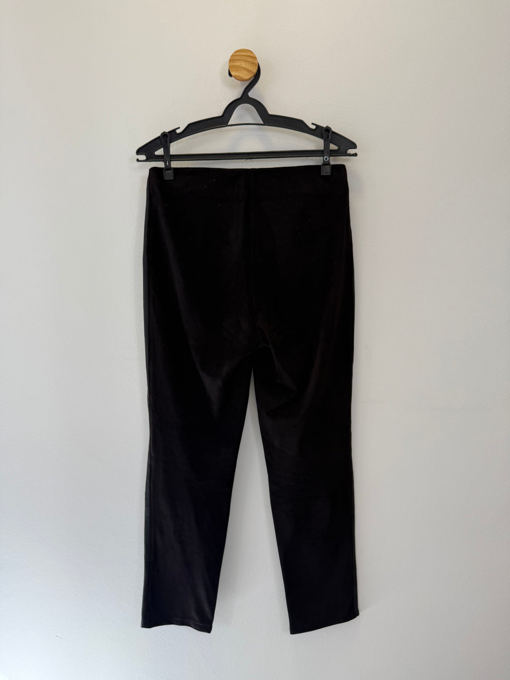 Calça em Couro Bolso Duplo