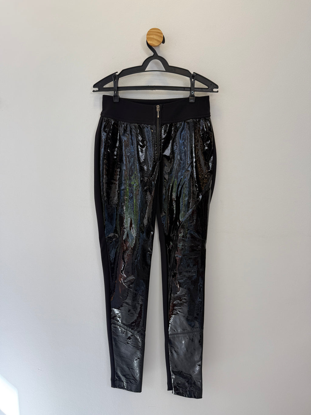 Calça Skinny Preta Vinil