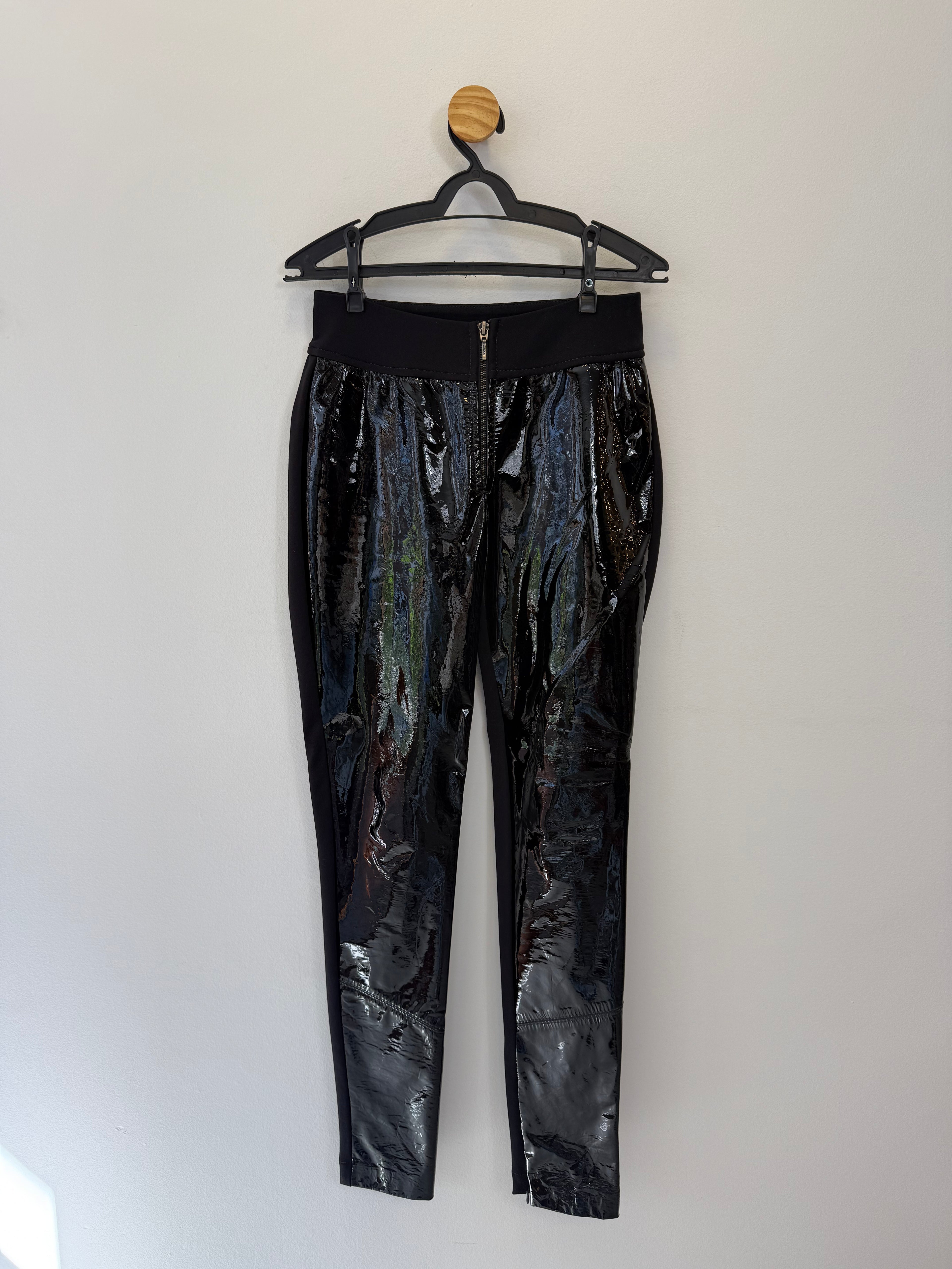 Calça Skinny Preta Vinil