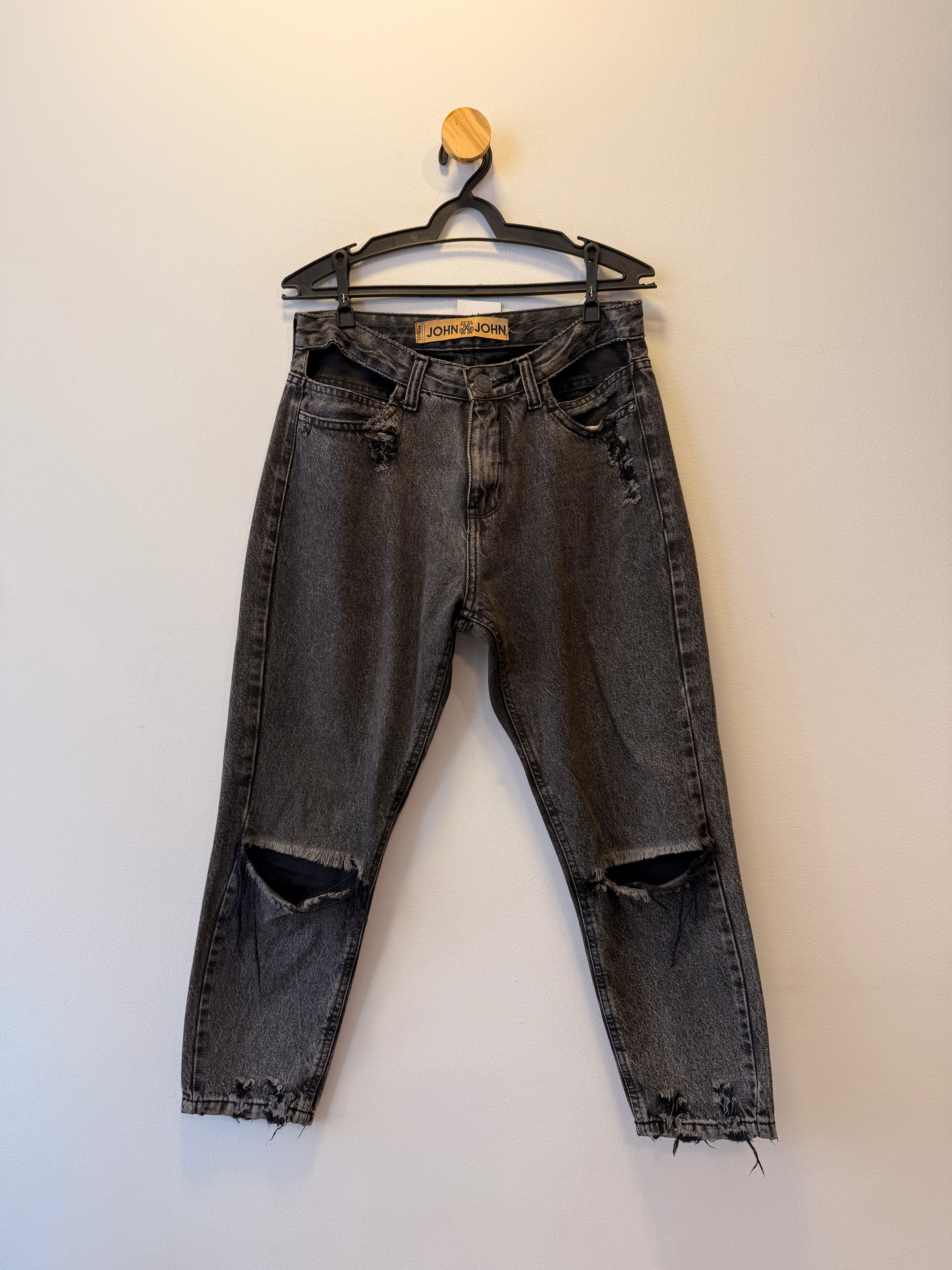 Calça Jeans Preta John John