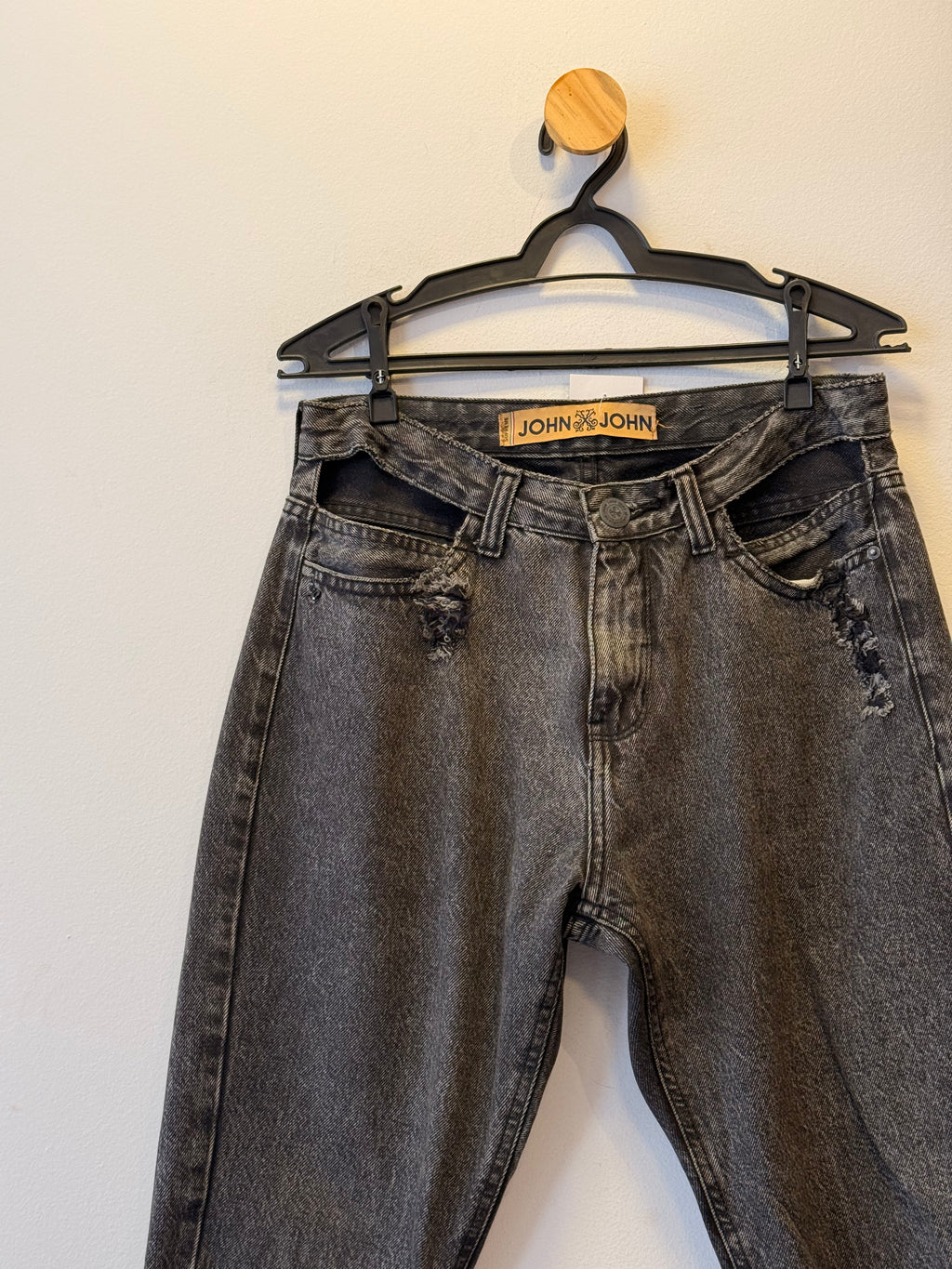 Calça Jeans Preta John John