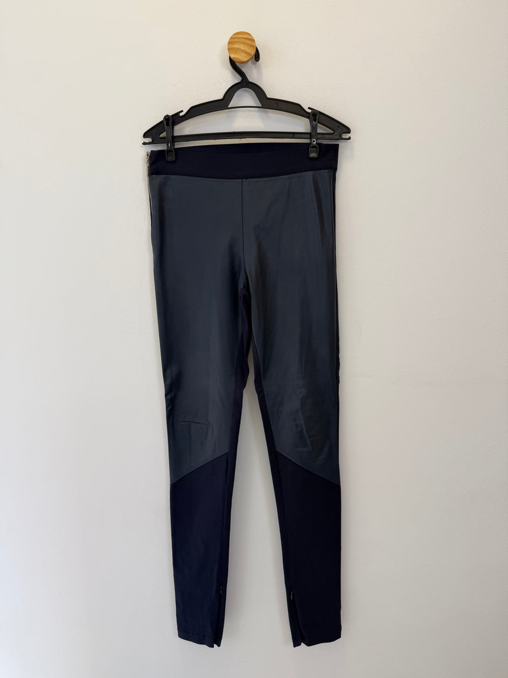 Calça Montaria Couro Preta