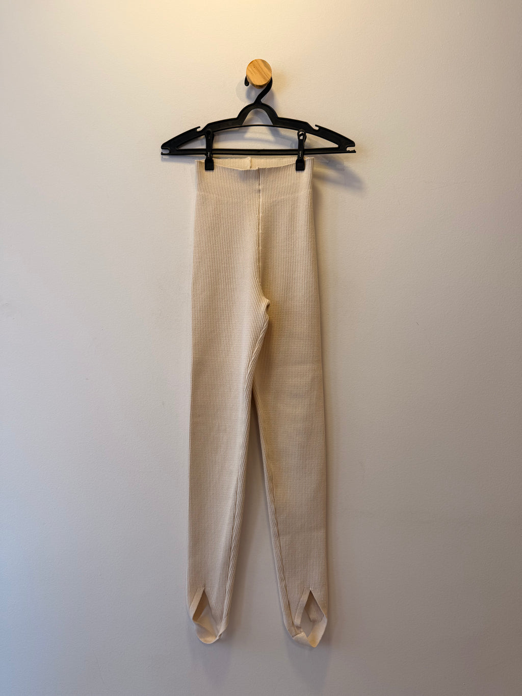 Calça de Tricot Bege