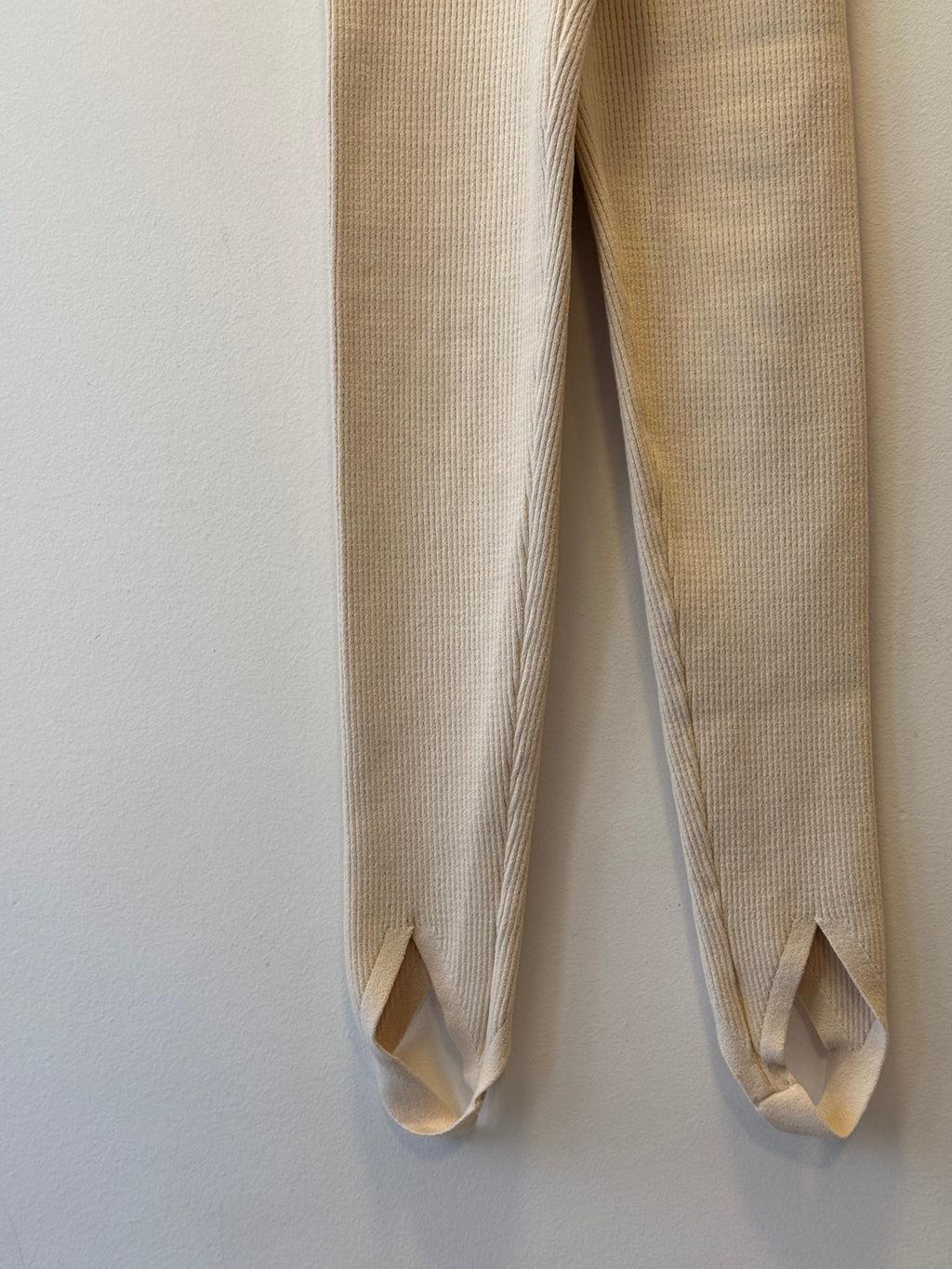 Calça de Tricot Bege