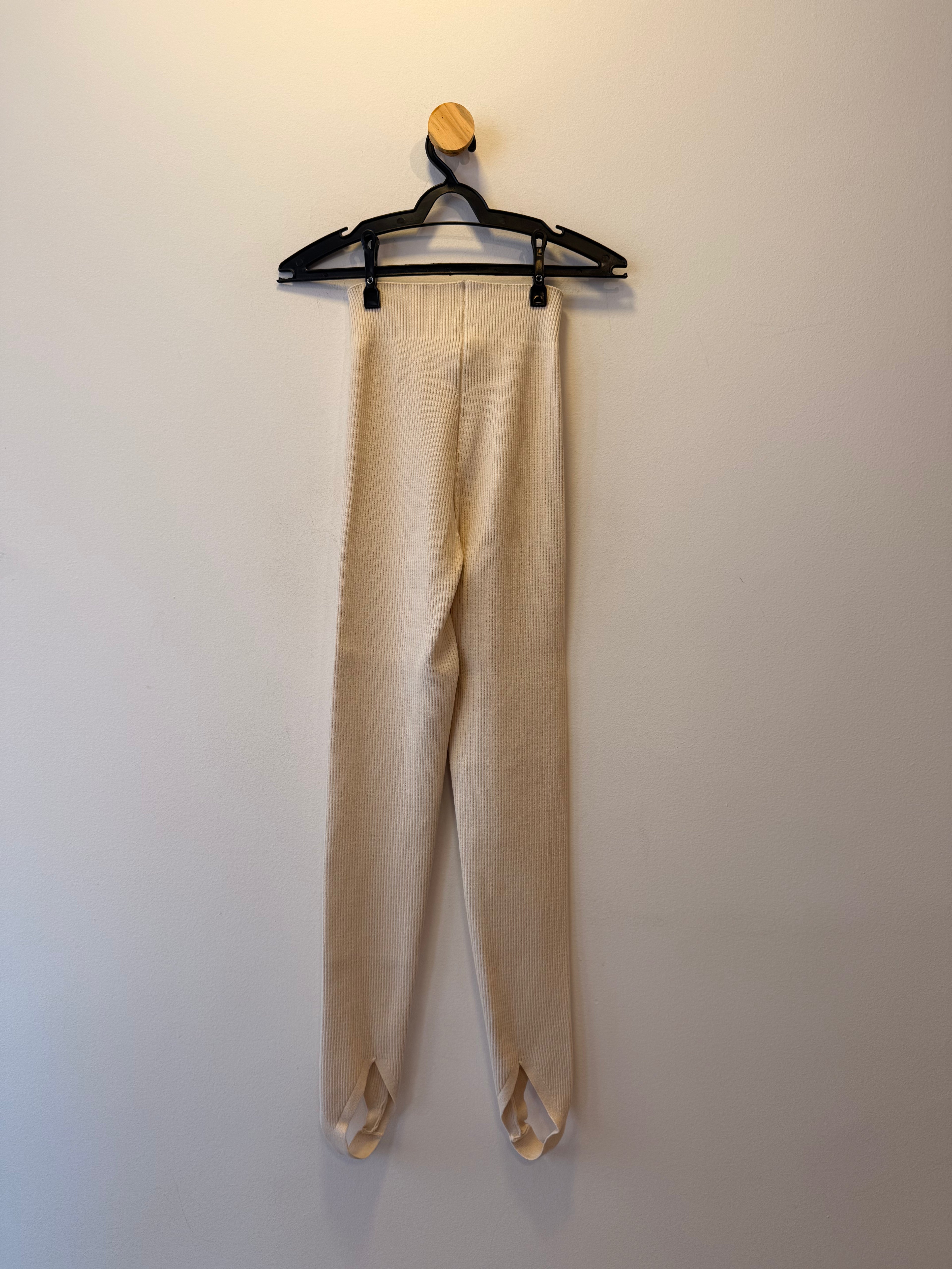 Calça de Tricot Bege