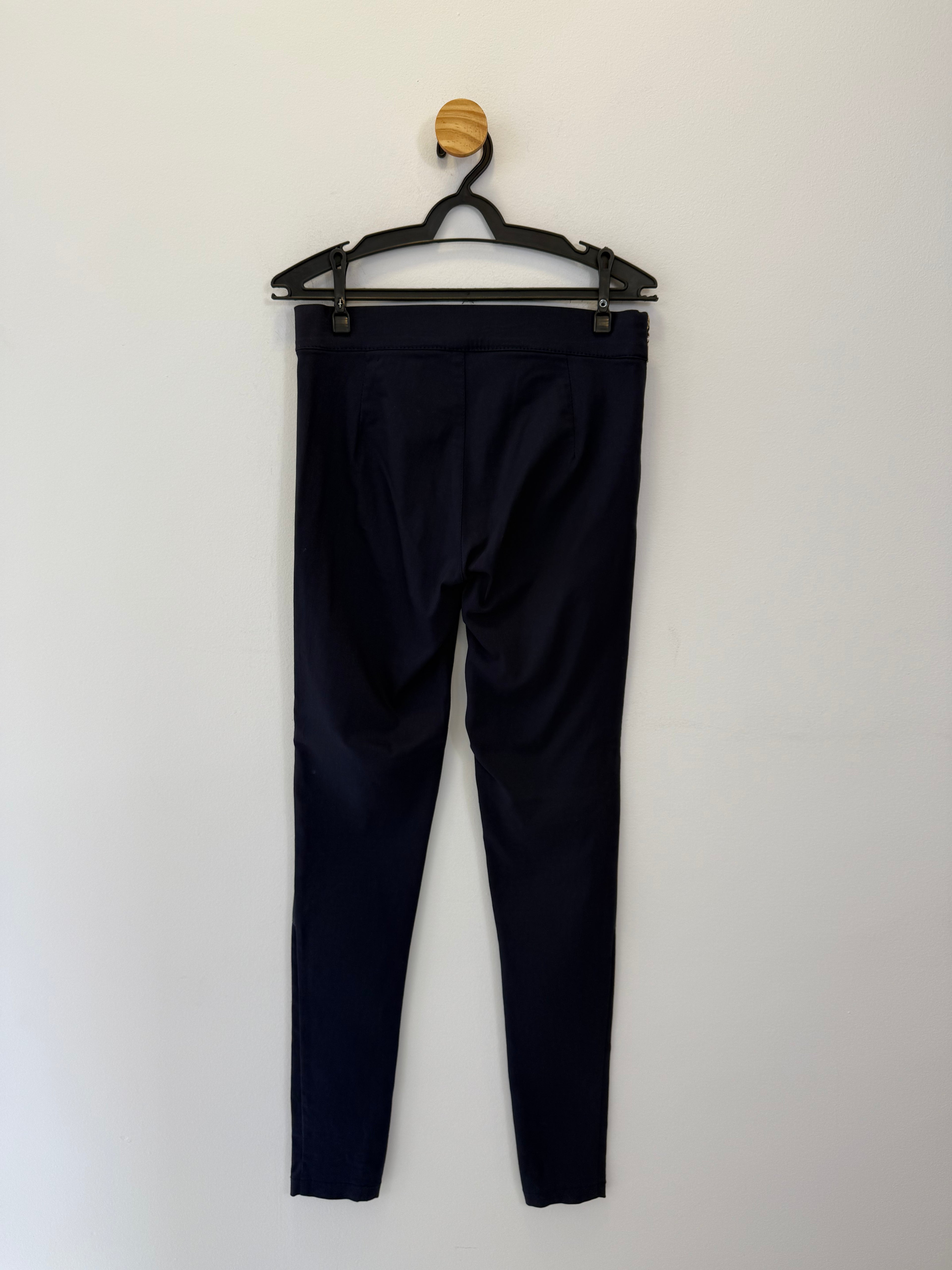 Calça Montaria Couro Preta
