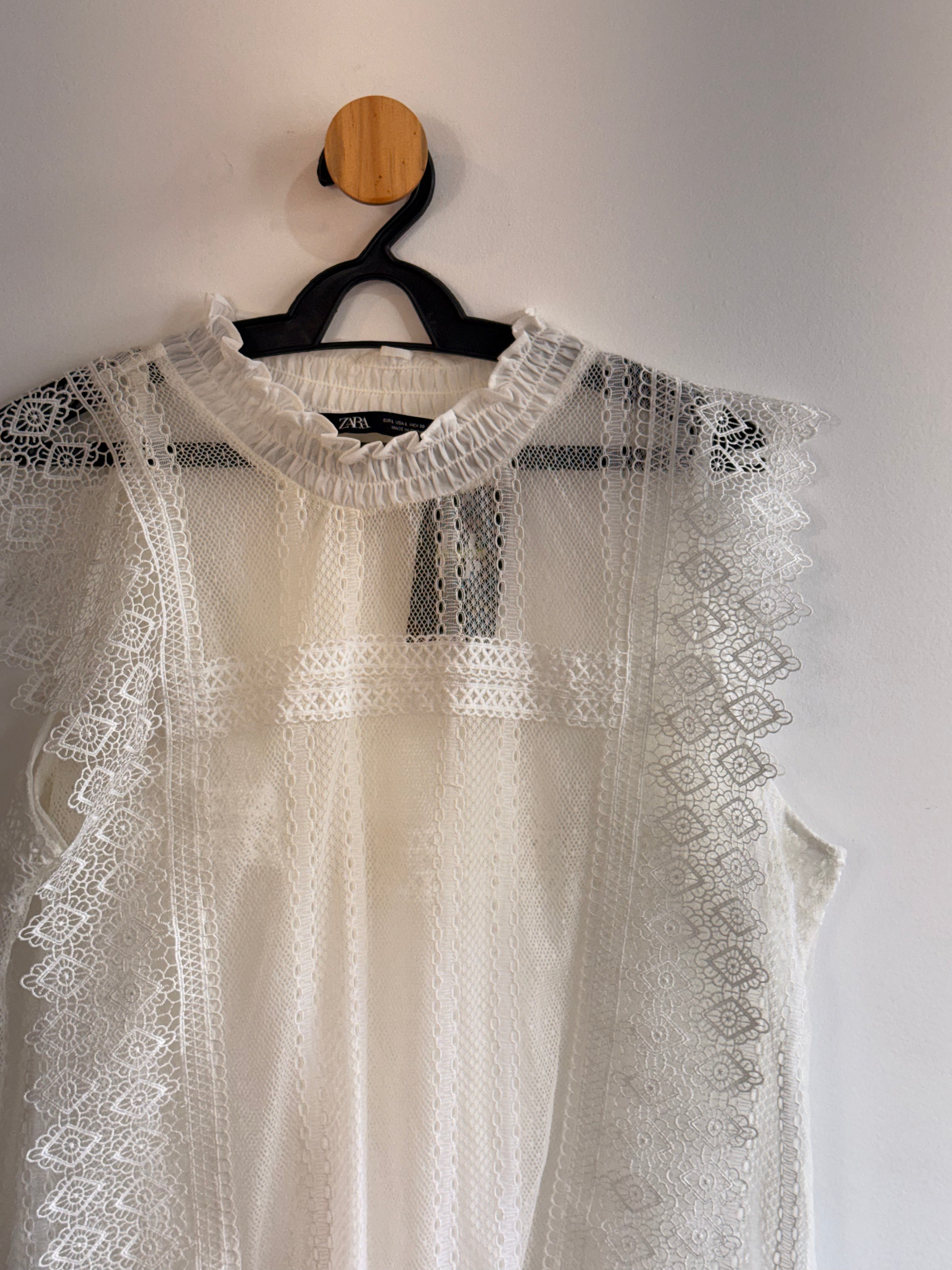 Blusa Branca Zara