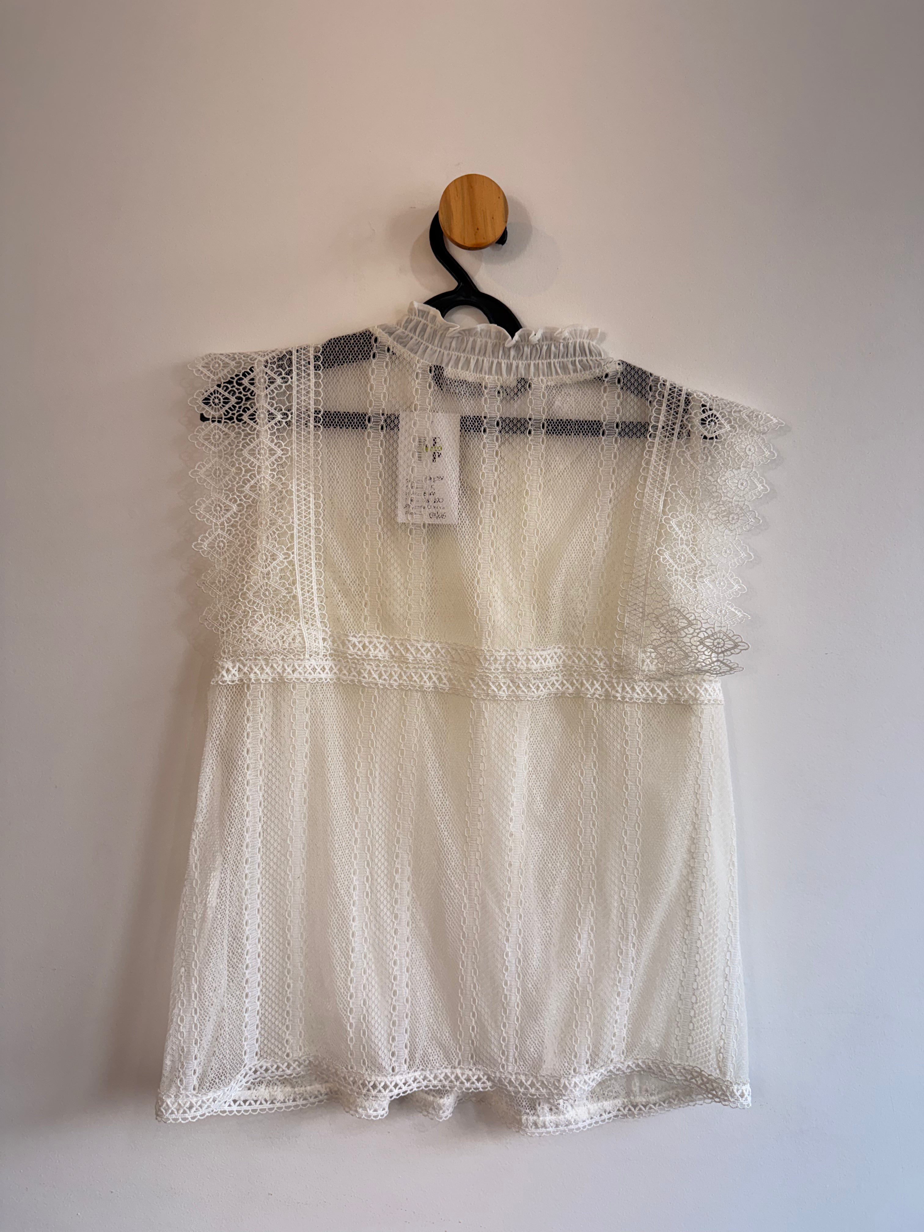 Blusa Branca Zara