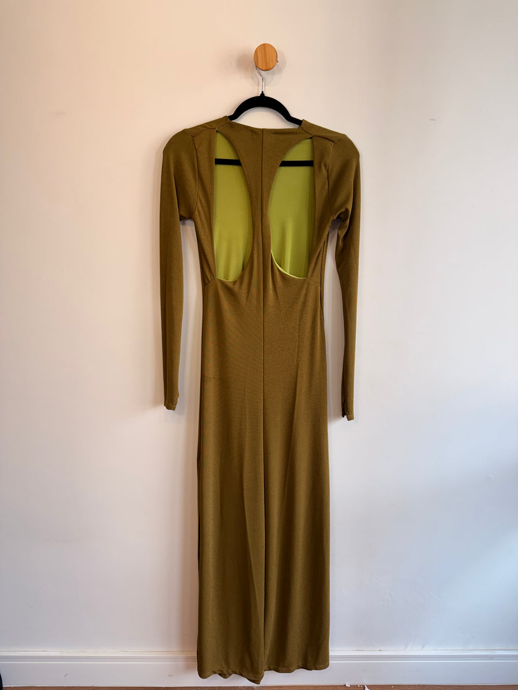 Vestido Longo Verde Animale