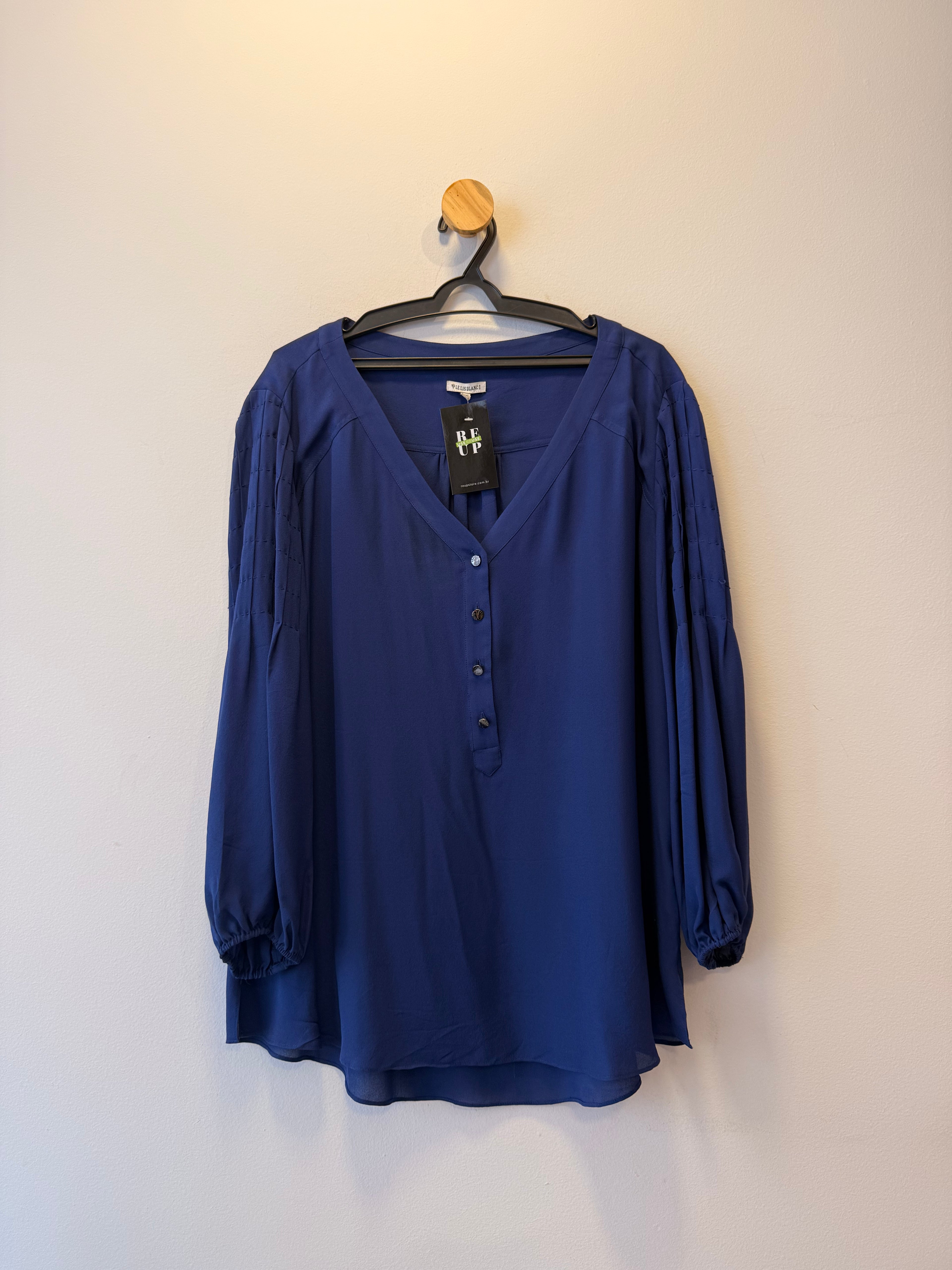 Camisa Azul Le Lis Blanc