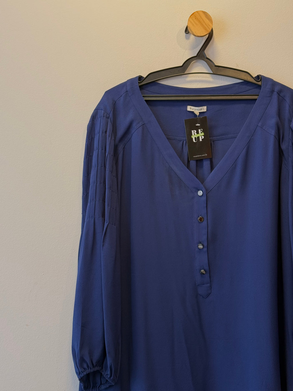 Camisa Azul Le Lis Blanc