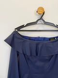 Blusa Ombro a Ombro Azul
