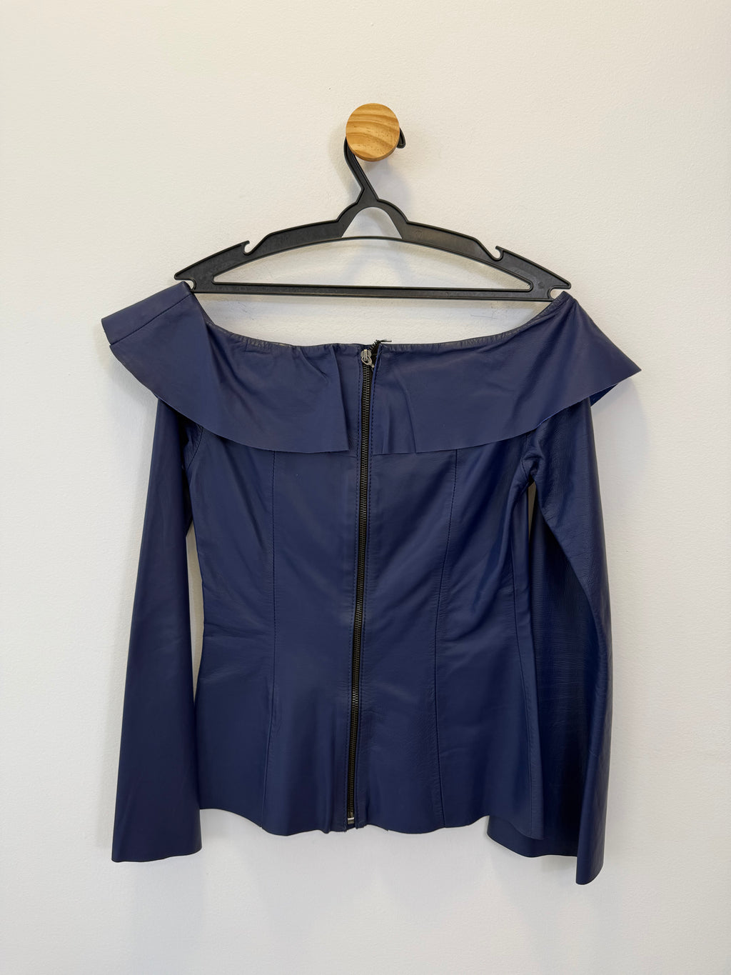 Blusa Ombro a Ombro Azul