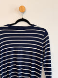 Tricot Listrado Shoulder