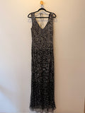 Vestido Preto de Festa Paetê