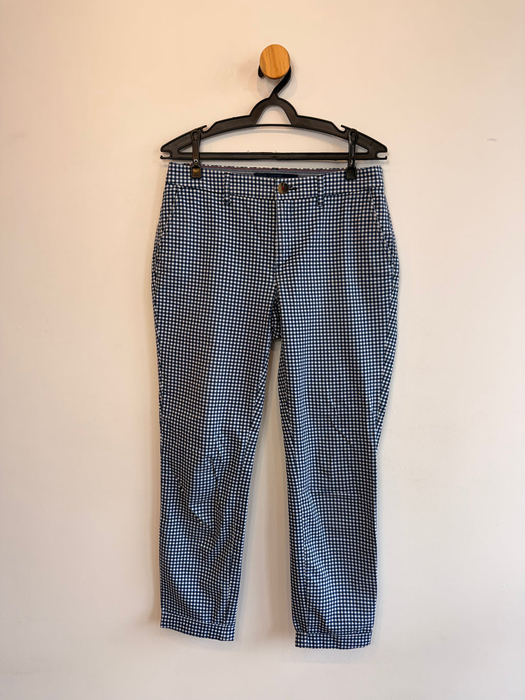 Calça Xadrez Tommy Hilfiger