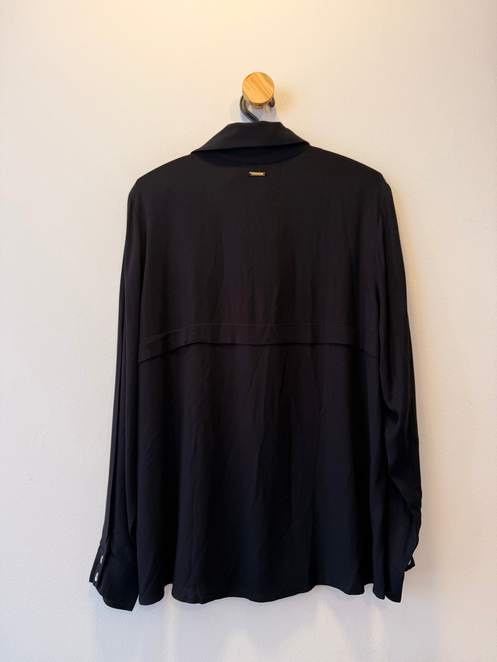 Camisa Manga Longa Preta