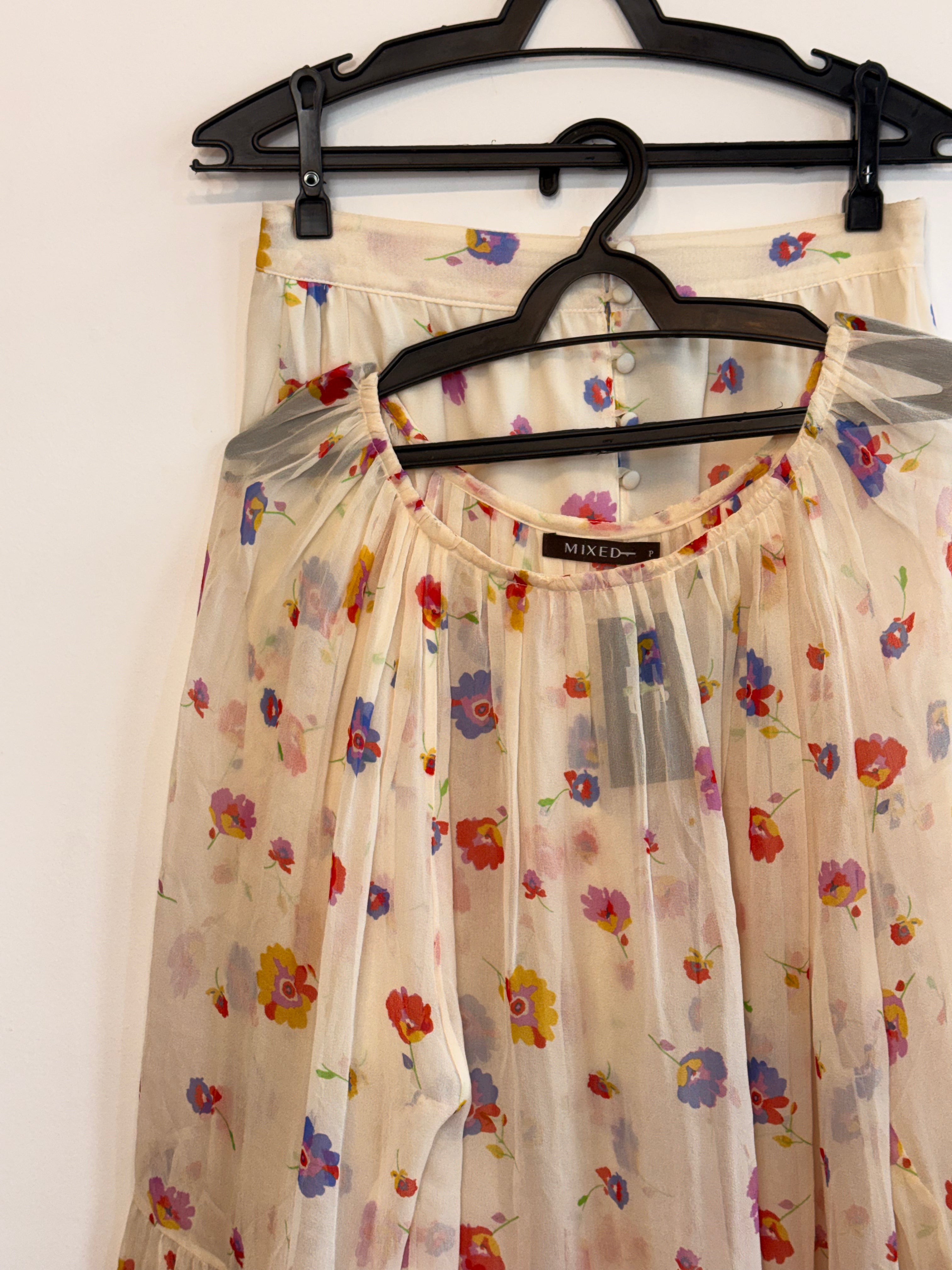 Conjunto 100% Seda Mixed