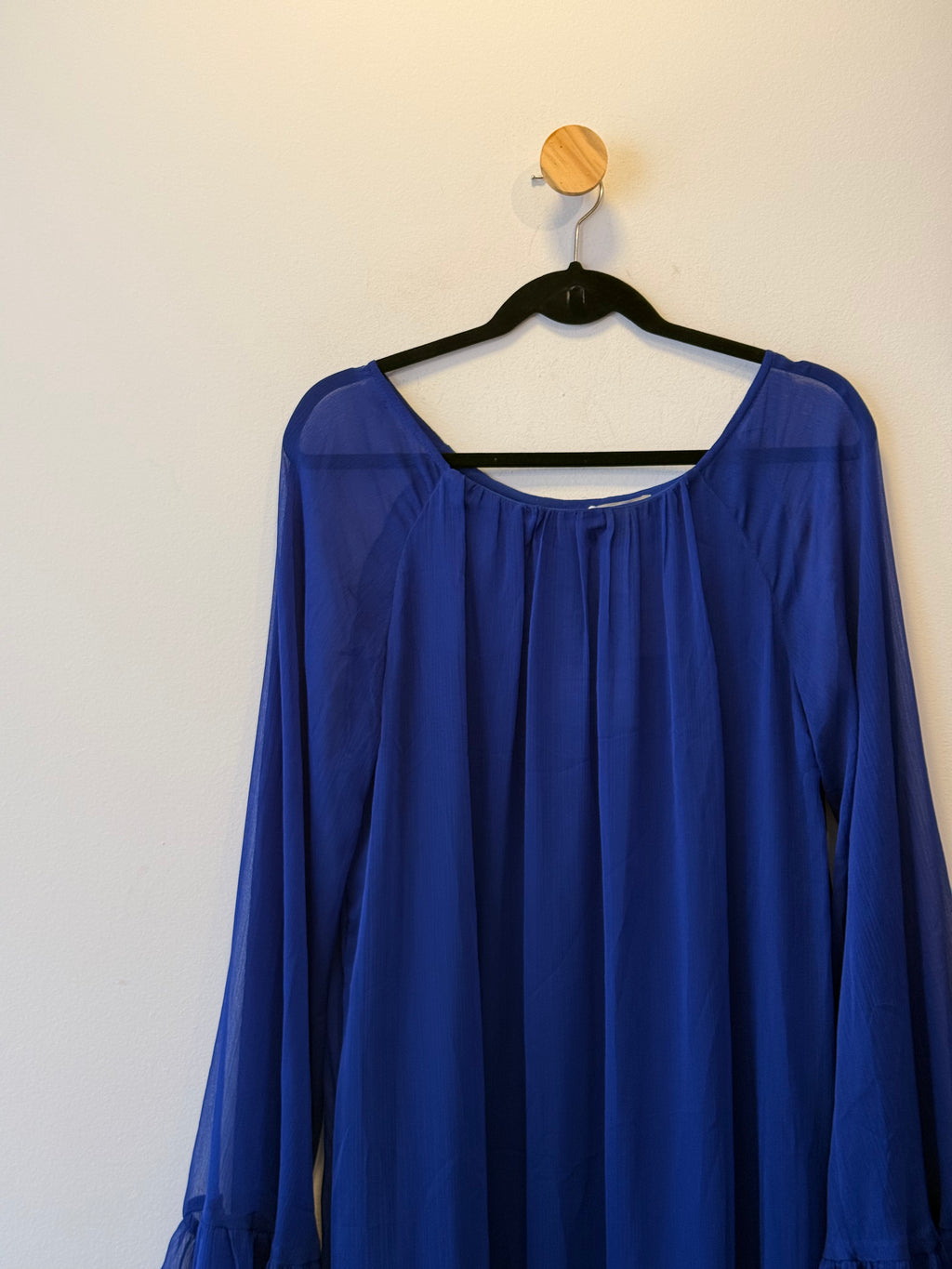 Vestido de Festa Azul Royal Longo