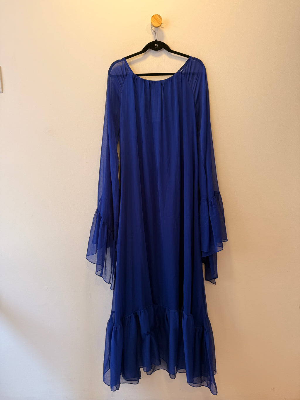 Vestido de Festa Azul Royal Longo