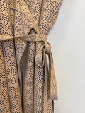 Vestido em Camurça Envelope