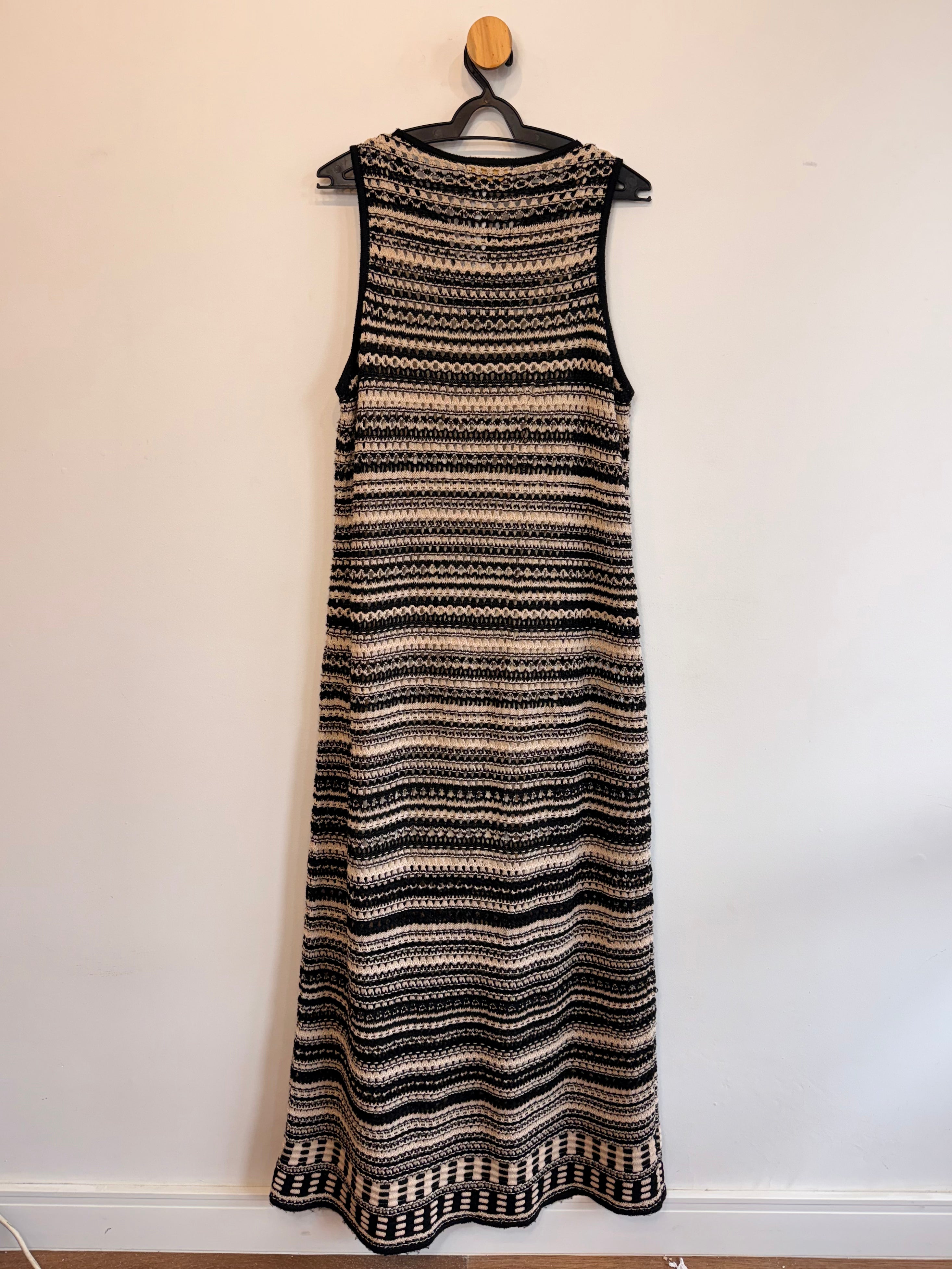 Vestido Tricot Shoulder