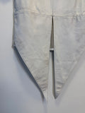 Blusa em Couro Branco