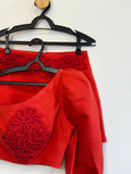 Conjunto Vermelho Lança Perfume